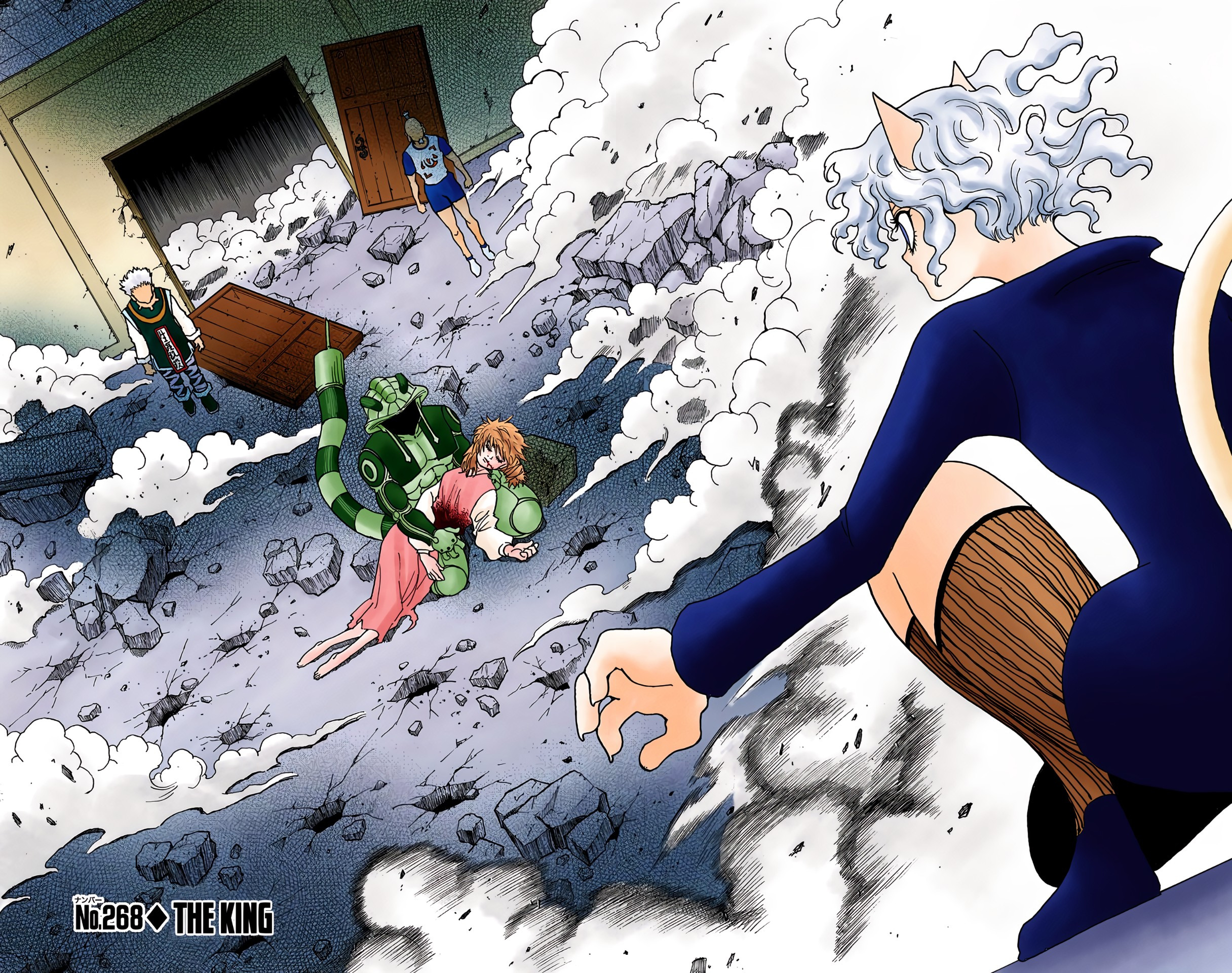Halaman dari HUNTER x HUNTER (Official Colored) Chapter 268