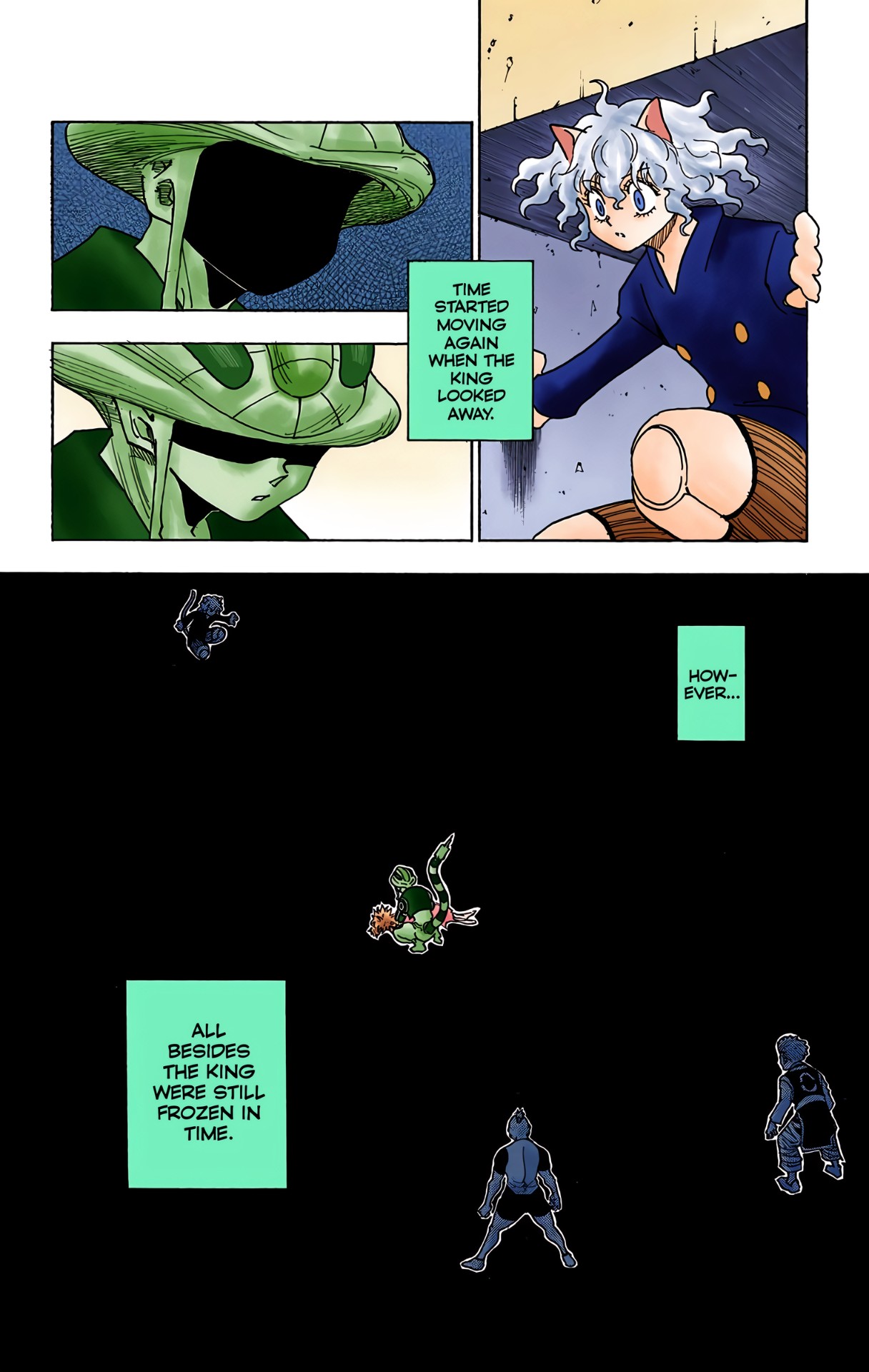 Halaman dari HUNTER x HUNTER (Official Colored) Chapter 268