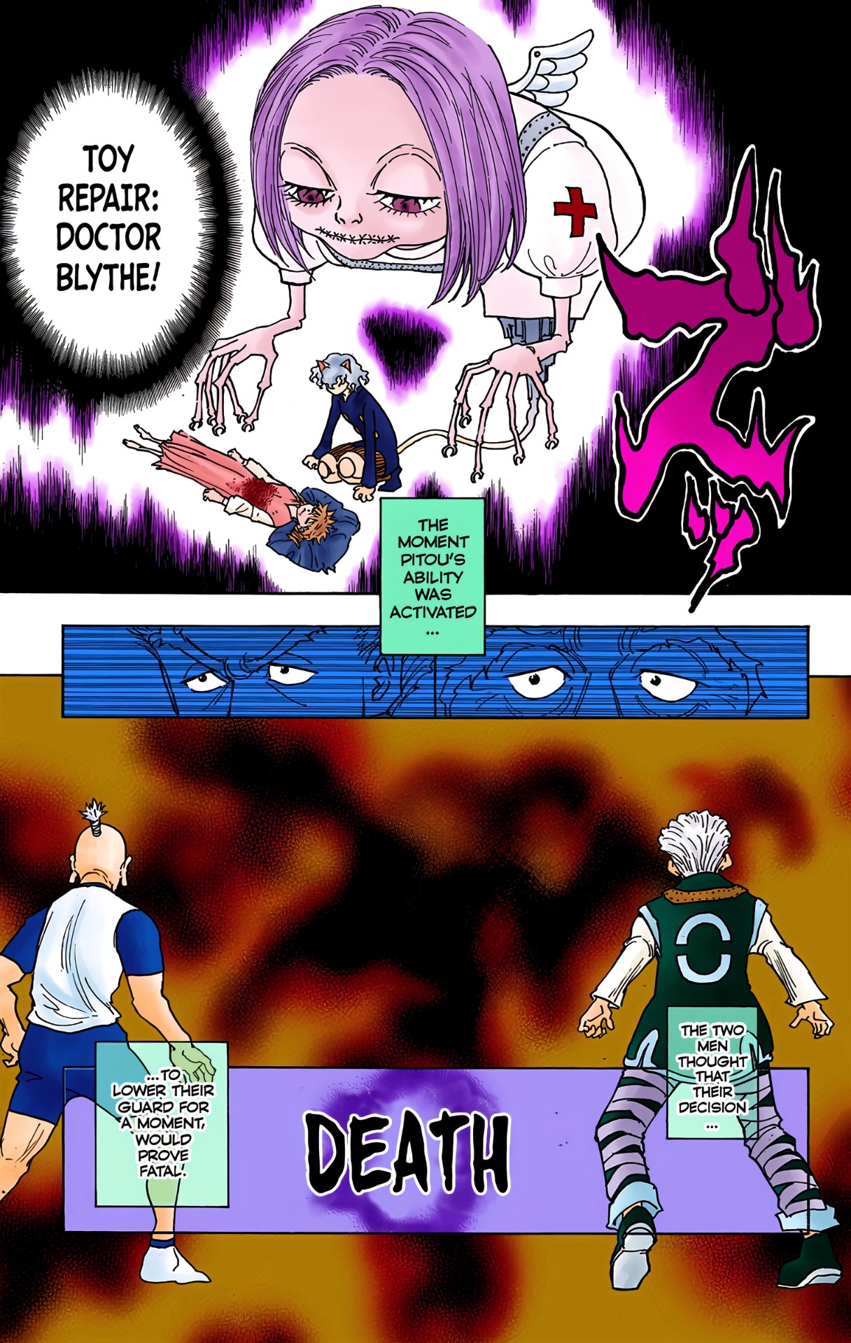 Halaman dari HUNTER x HUNTER (Official Colored) Chapter 268