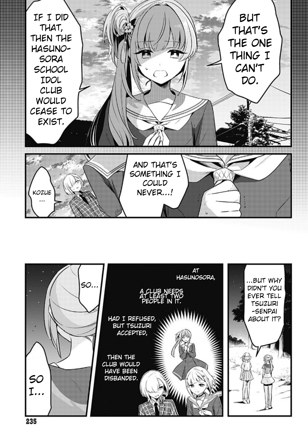 Love Live! flowers* - Hasunosora Girls' High School Idol Club - Chapter 11 Page 9