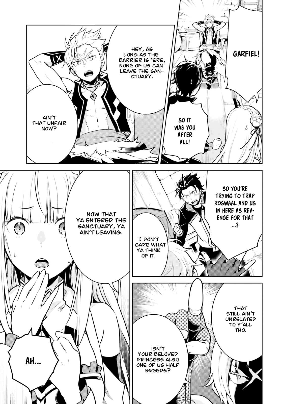 Halaman dari Re:Zero kara Hajimeru Isekai Seikatsu: Dai 4-shou—Seiiki to Gouyoku no Majo Chapter 5