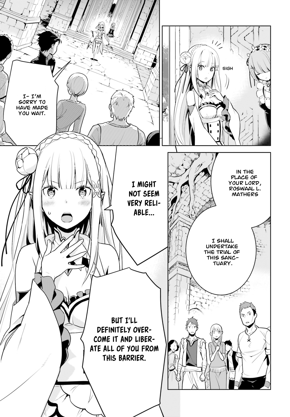 Halaman dari Re:Zero kara Hajimeru Isekai Seikatsu: Dai 4-shou—Seiiki to Gouyoku no Majo Chapter 5