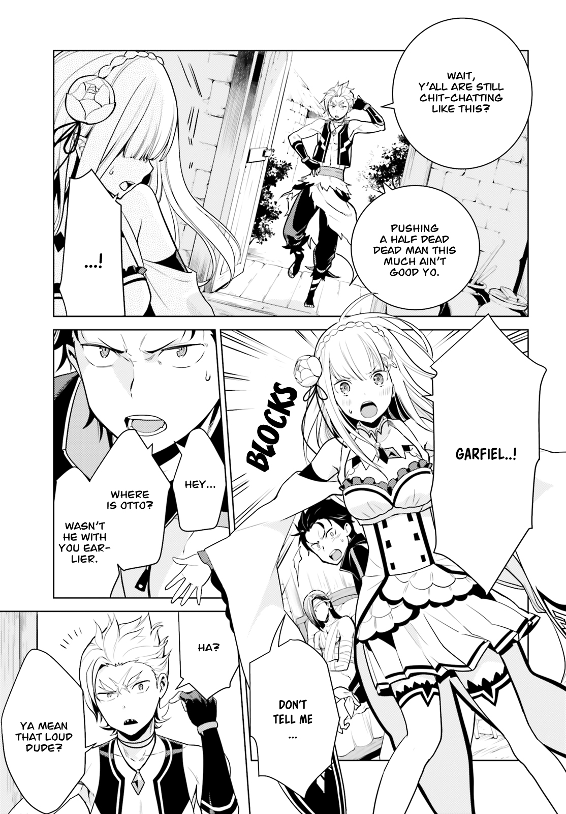 Halaman dari Re:Zero kara Hajimeru Isekai Seikatsu: Dai 4-shou—Seiiki to Gouyoku no Majo Chapter 5