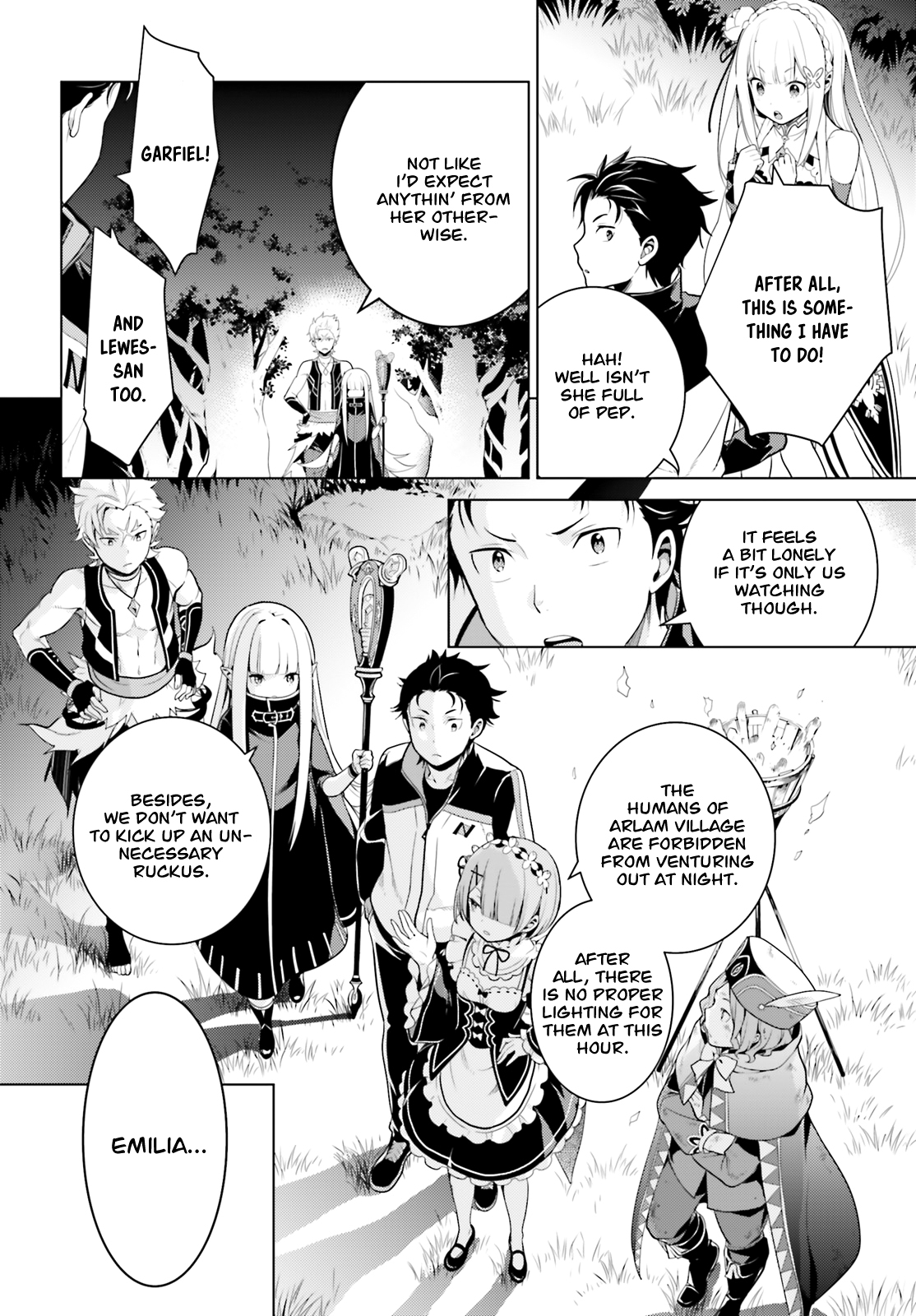 Halaman dari Re:Zero kara Hajimeru Isekai Seikatsu: Dai 4-shou—Seiiki to Gouyoku no Majo Chapter 5