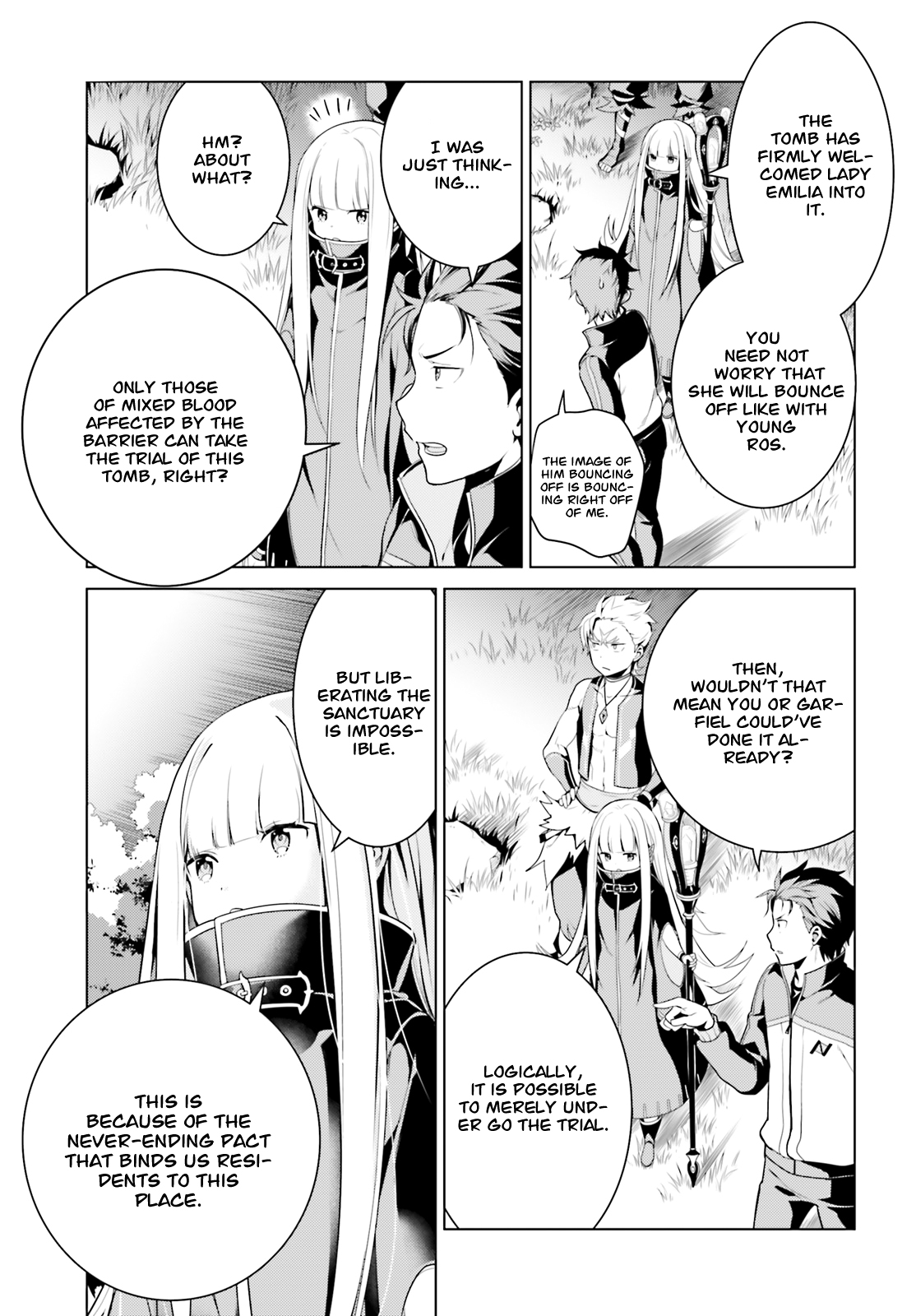 Halaman dari Re:Zero kara Hajimeru Isekai Seikatsu: Dai 4-shou—Seiiki to Gouyoku no Majo Chapter 5