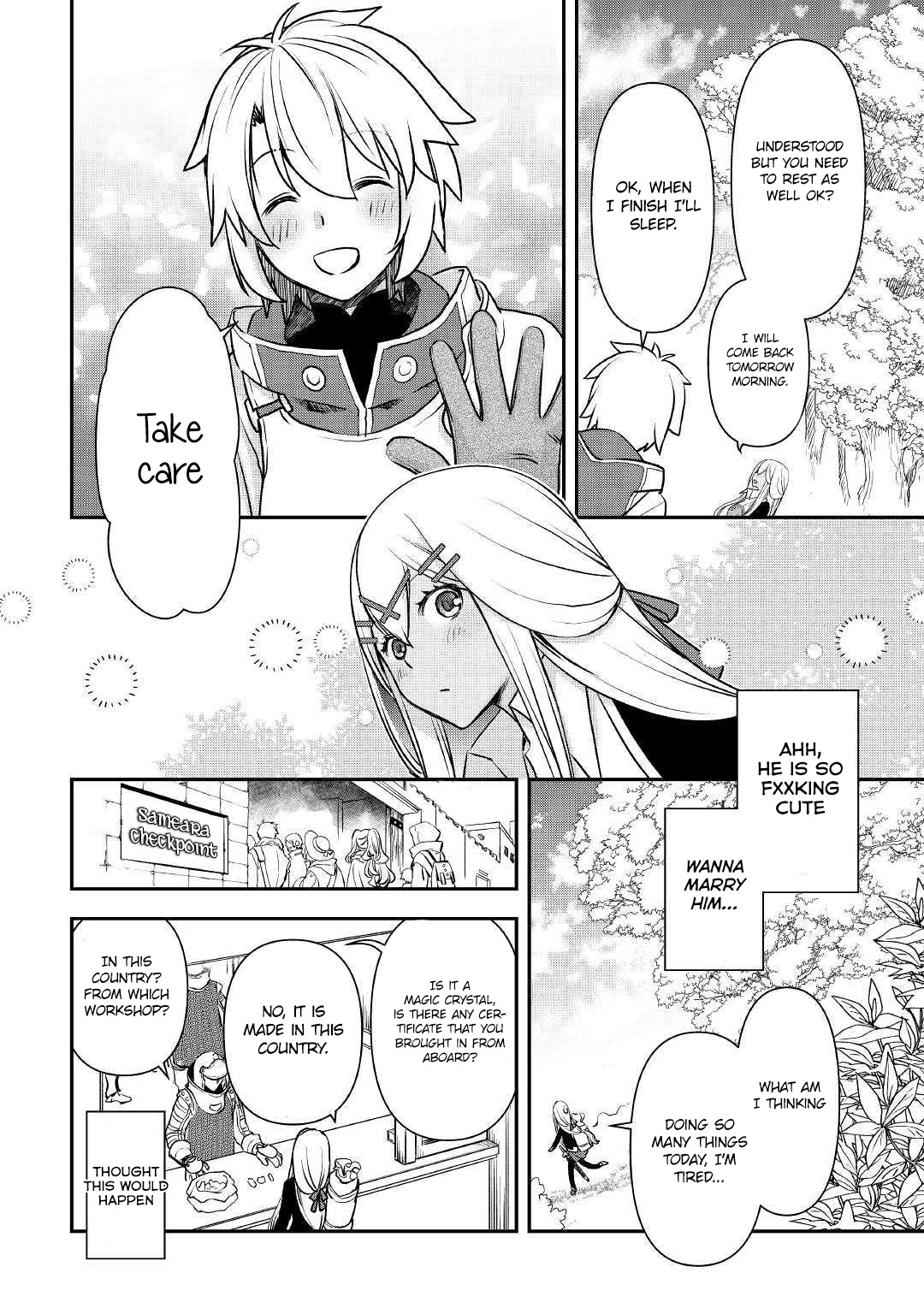 Halaman dari Kanchigai no Atelier Meister - Eiyuu Party no Moto Zatsuyougakari ga, Jitsu wa Sentou Igai ga SSS Rank Datta to Iu Yoku Aru Hanashi Chapter 2