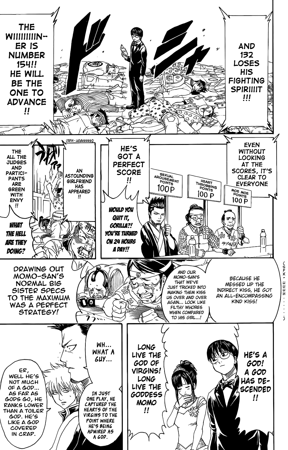 Halaman dari Gintama Chapter 349