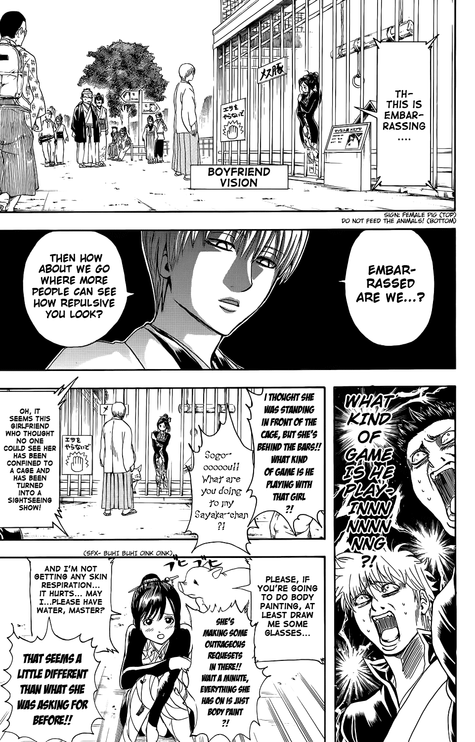 Halaman dari Gintama Chapter 349