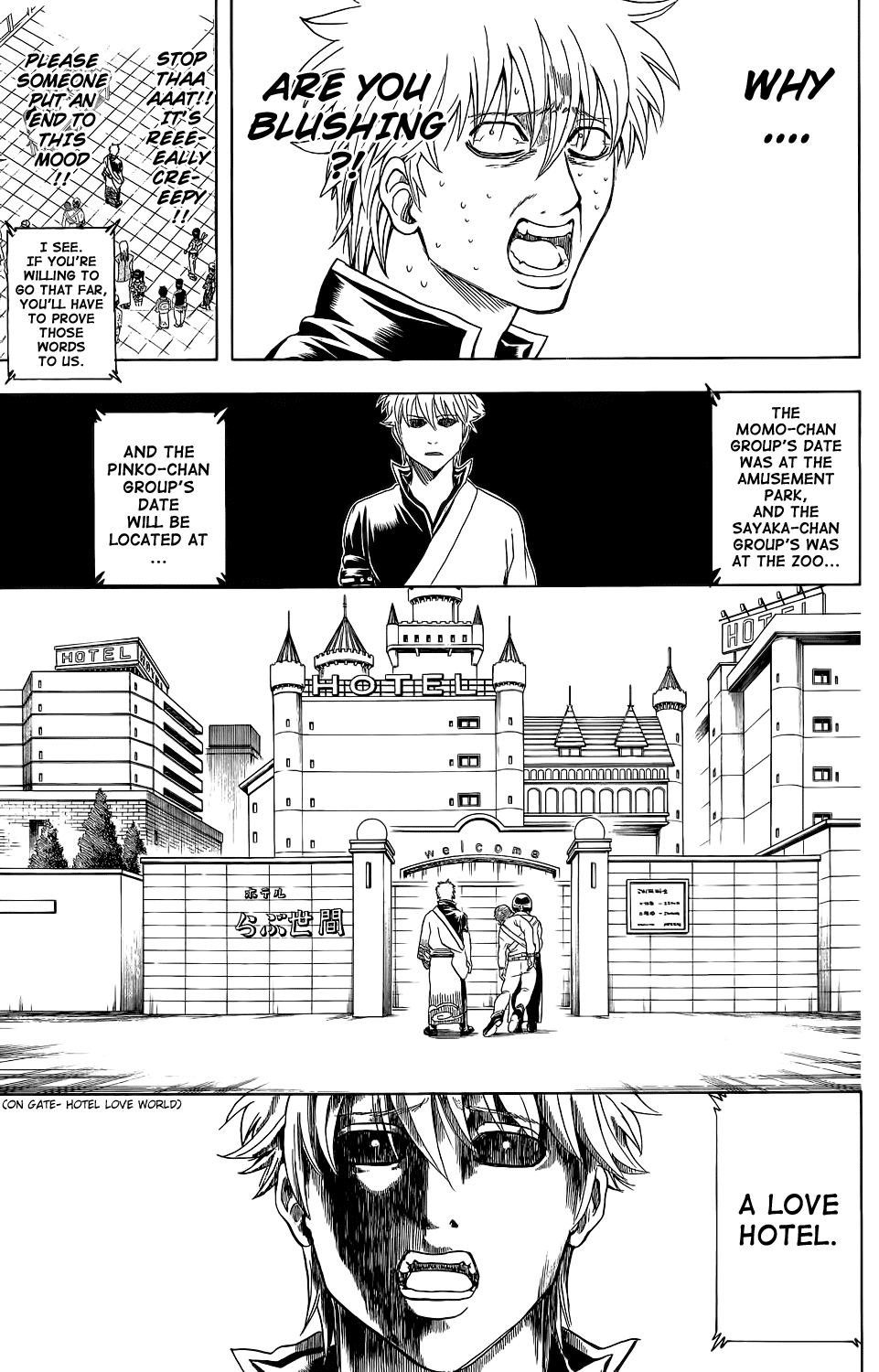 Halaman dari Gintama Chapter 349