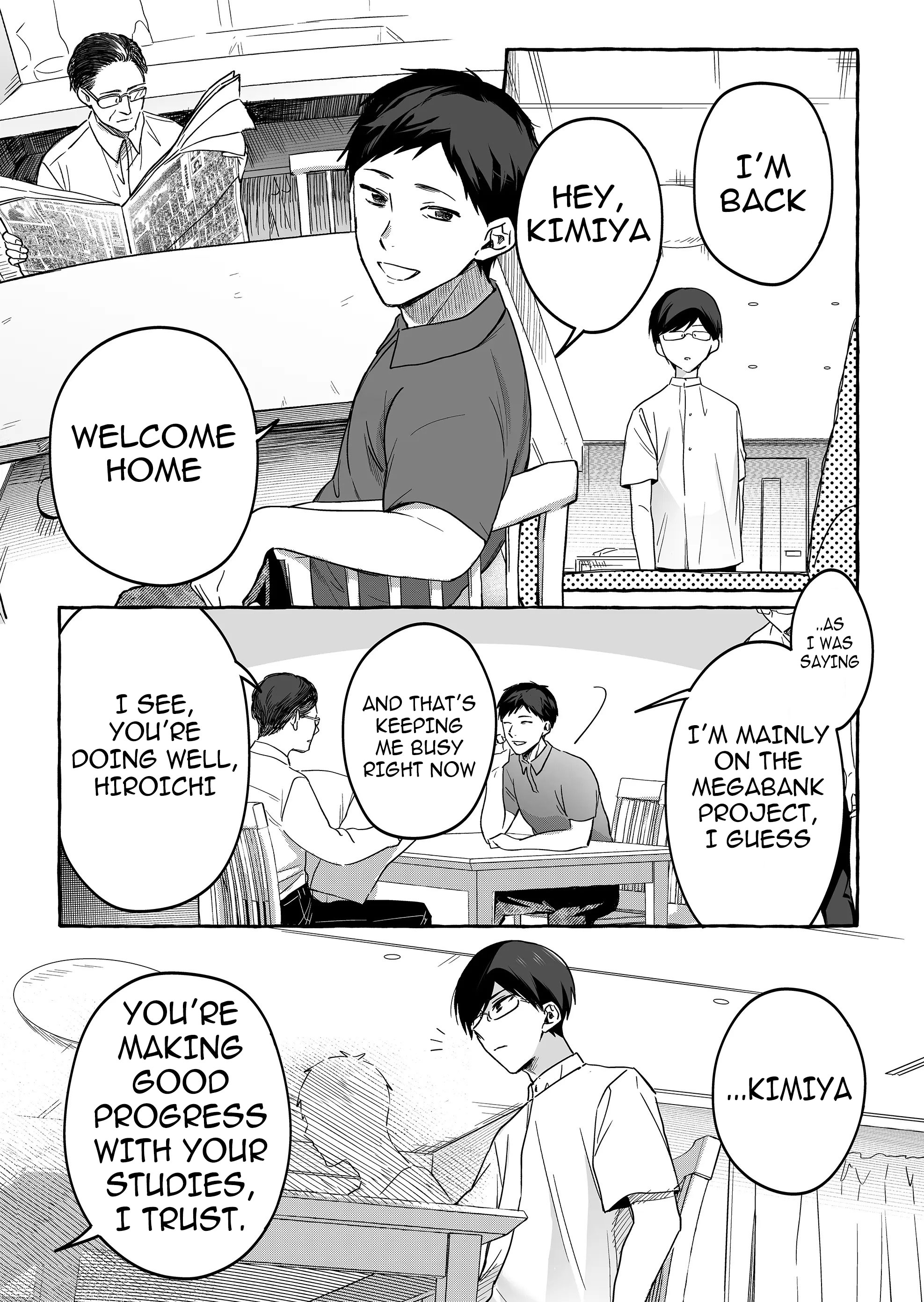 Halaman dari Damedol to Sekai ni Hitori Dake no Fan Chapter 32