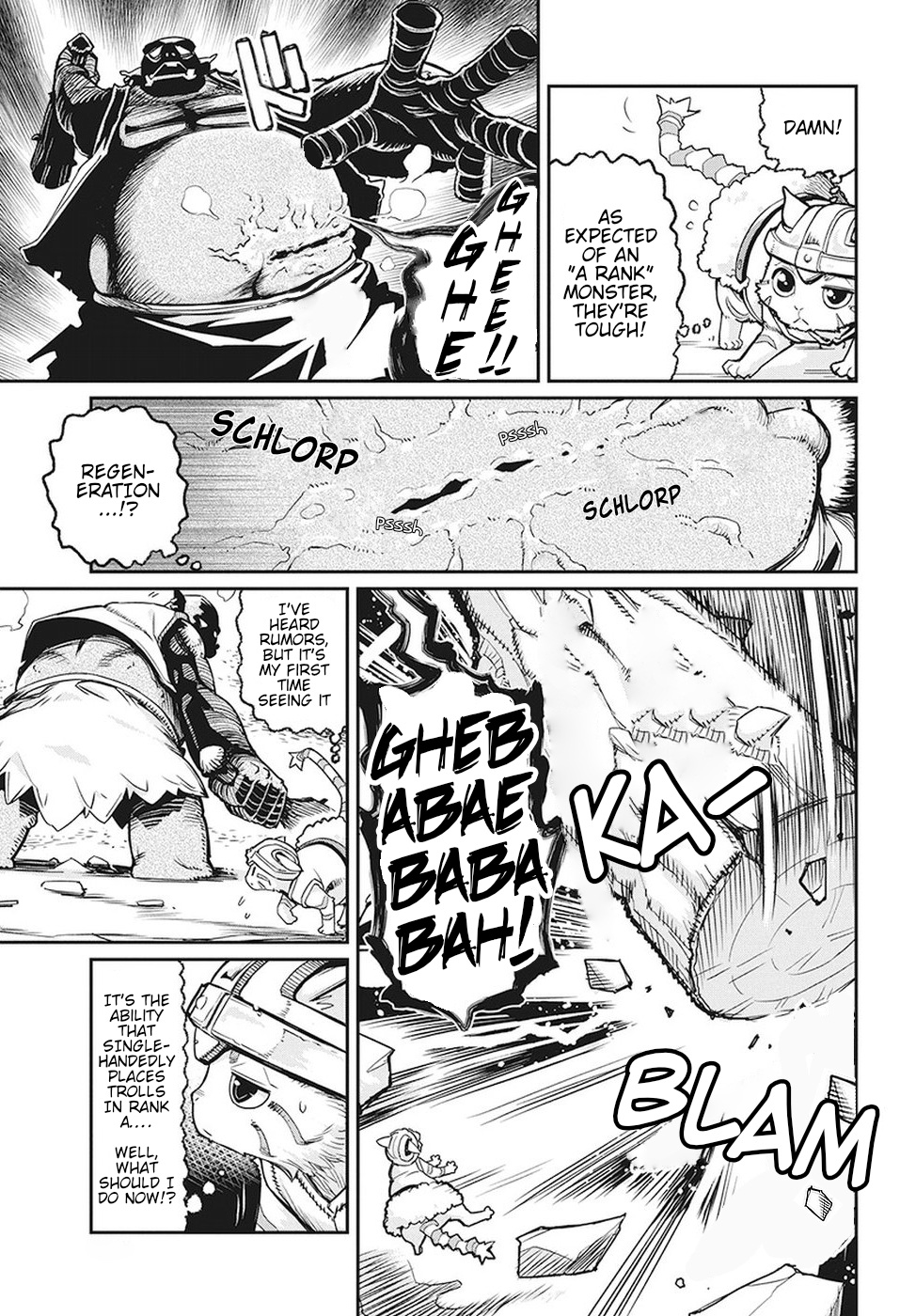 Halaman dari S-Rank Monster no "Behemoth" Dakedo, Neko to Machigawarete Elf Musume no Pet to Shite Kurashitemasu Chapter 14