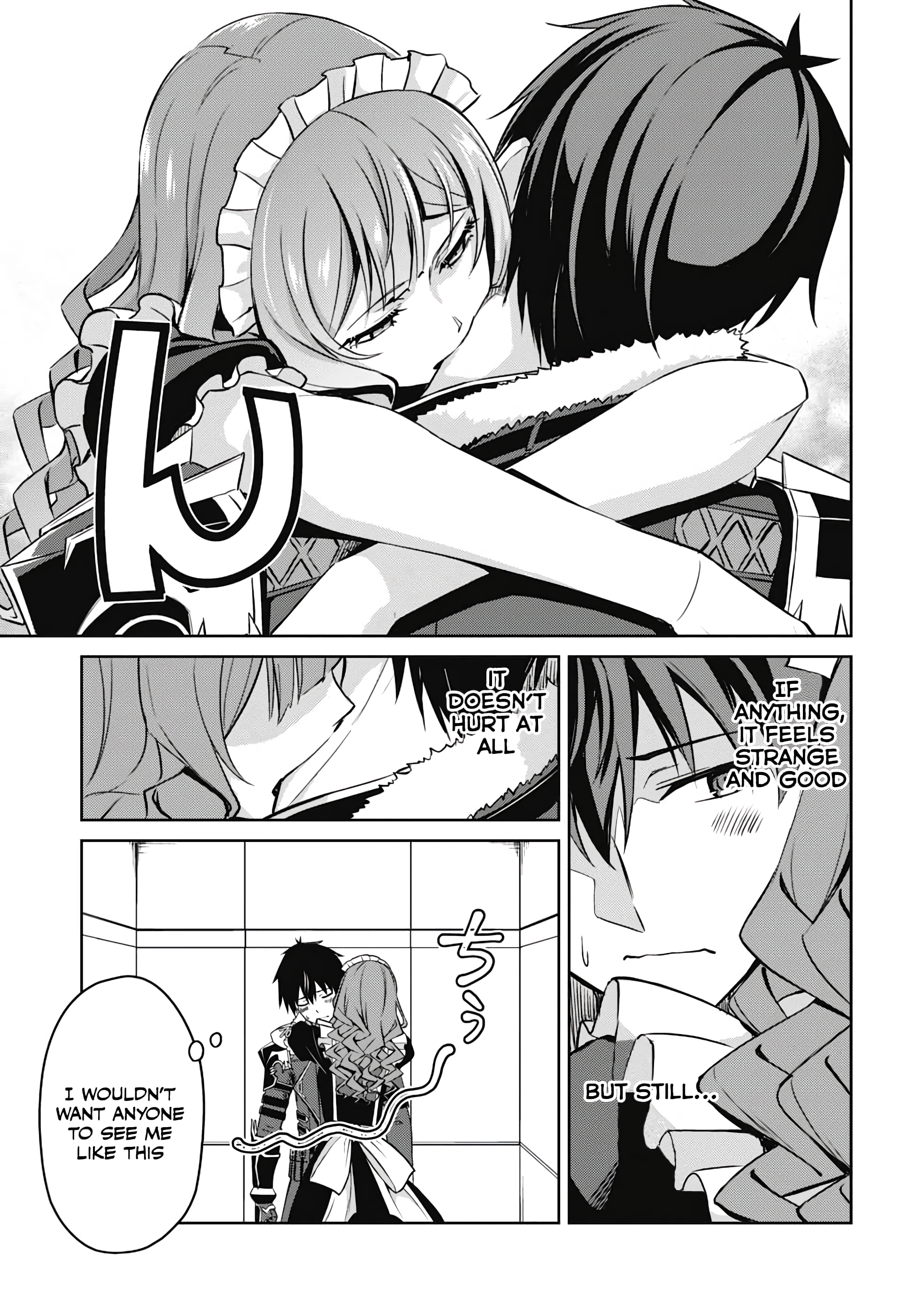 Halaman dari Boushoku no Berserk ~Ore dake Level to Iu Gainen wo Toppa suru~ Chapter 49