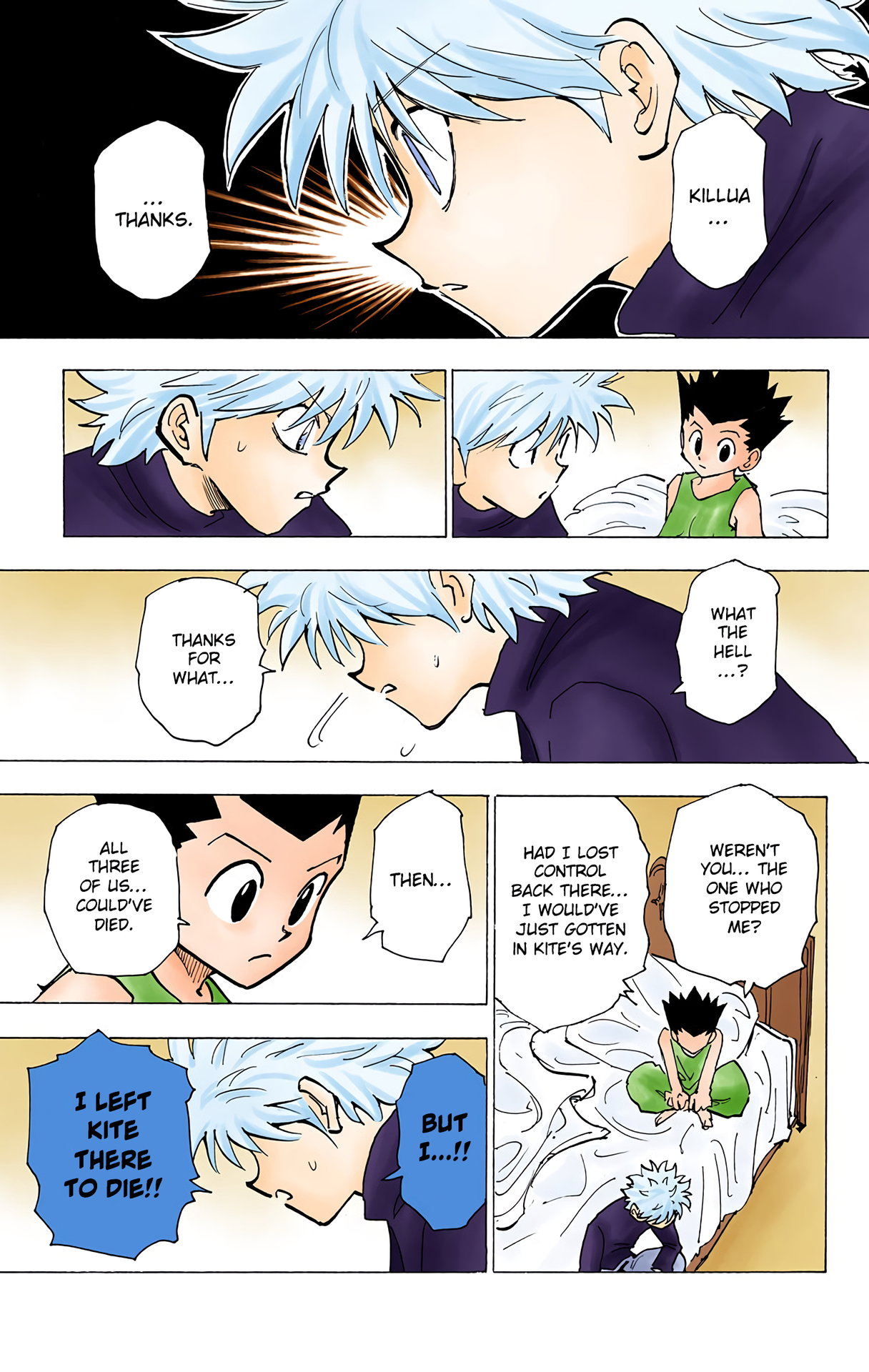 Halaman dari HUNTER x HUNTER (Official Colored) Chapter 199