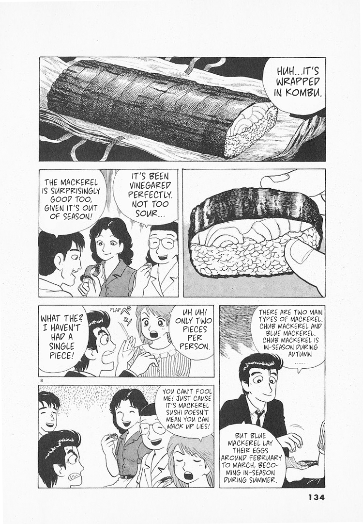 Halaman dari Oishinbo Chapter 118