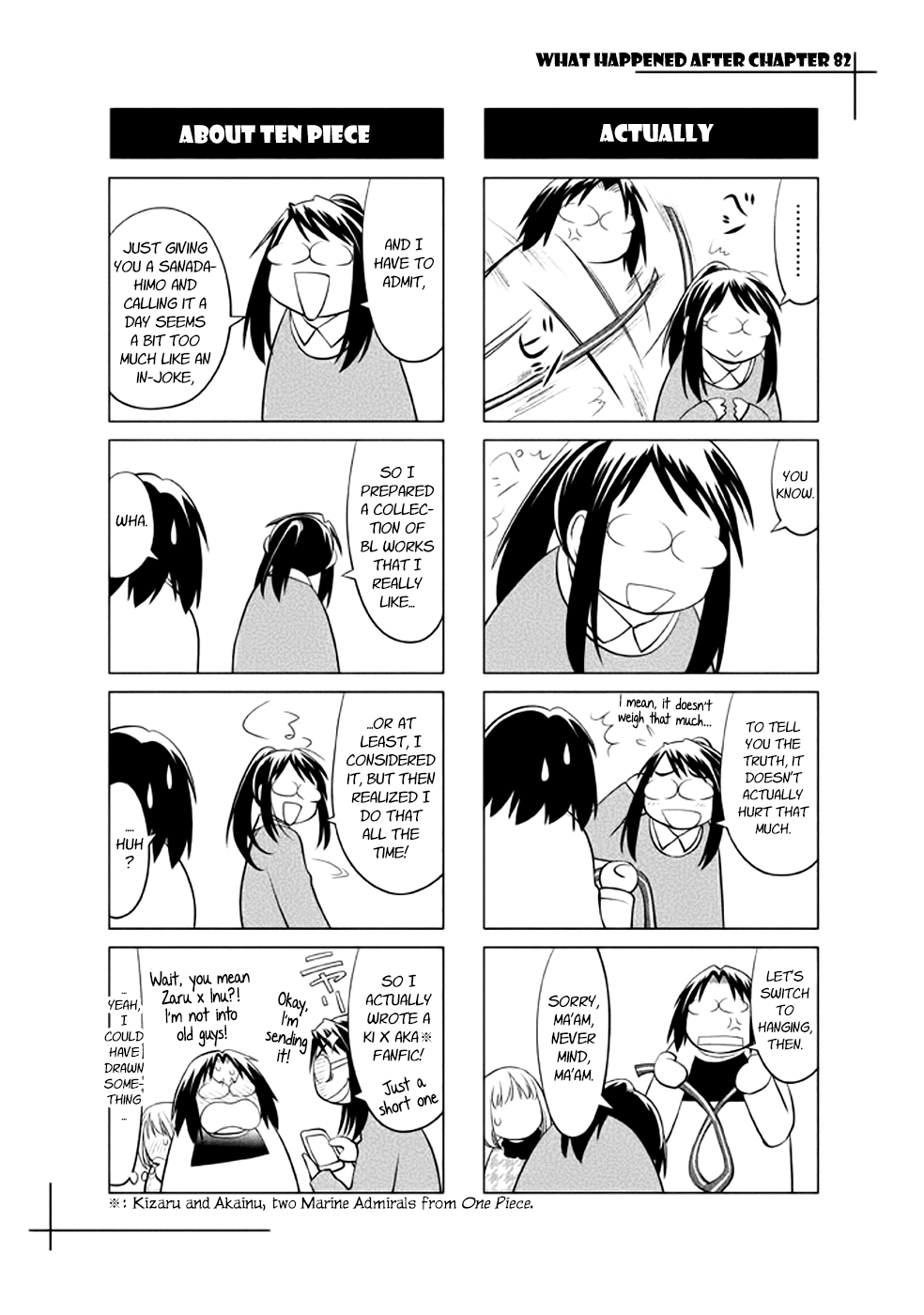 Halaman dari Genshiken Nidaime - The Society for the Study of Modern Visual Culture II Chapter 82