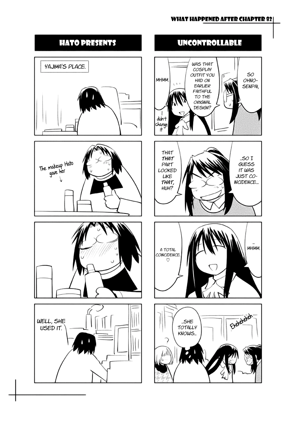 Halaman dari Genshiken Nidaime - The Society for the Study of Modern Visual Culture II Chapter 82
