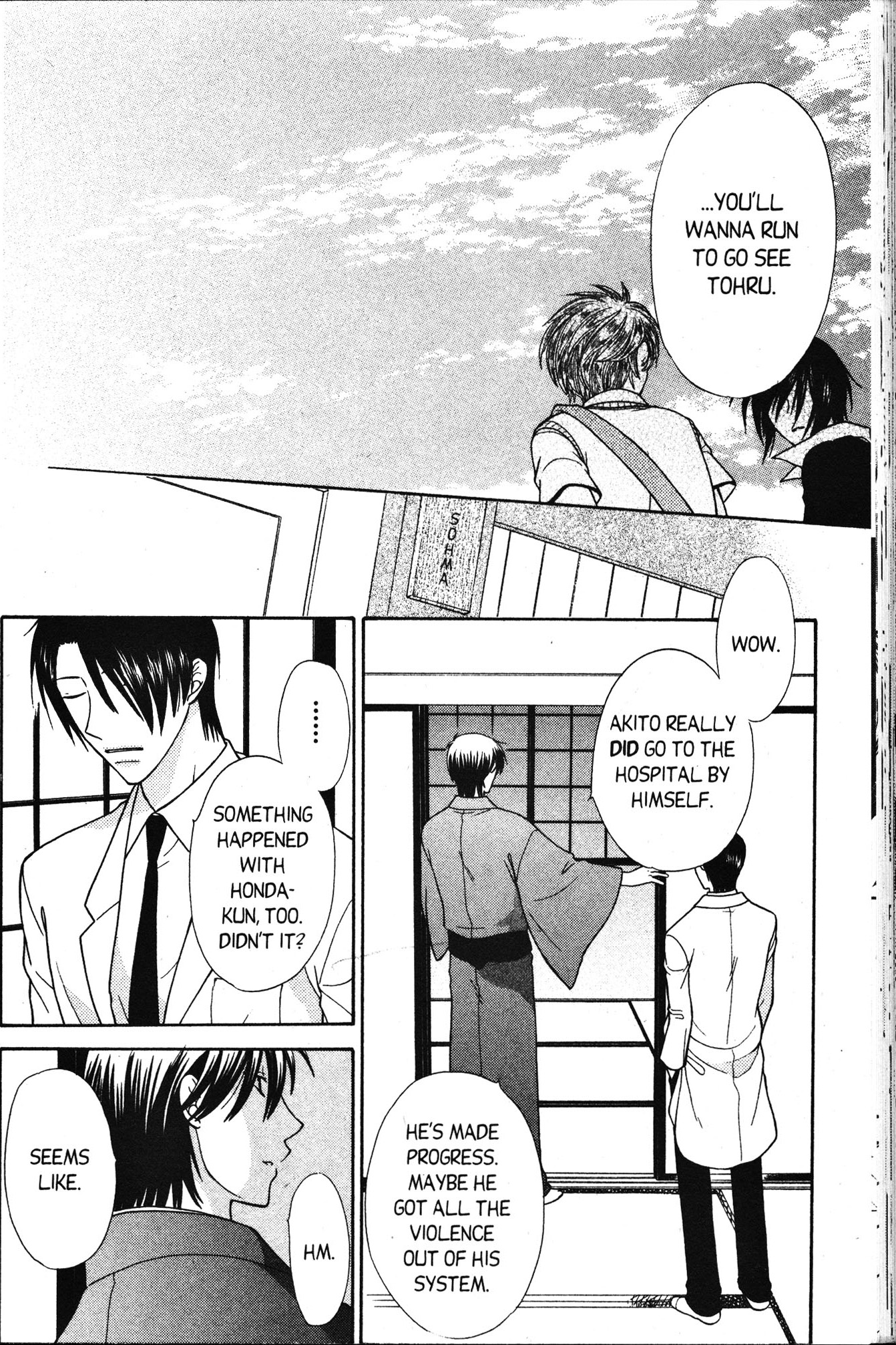 Halaman dari Fruits Basket Chapter 124