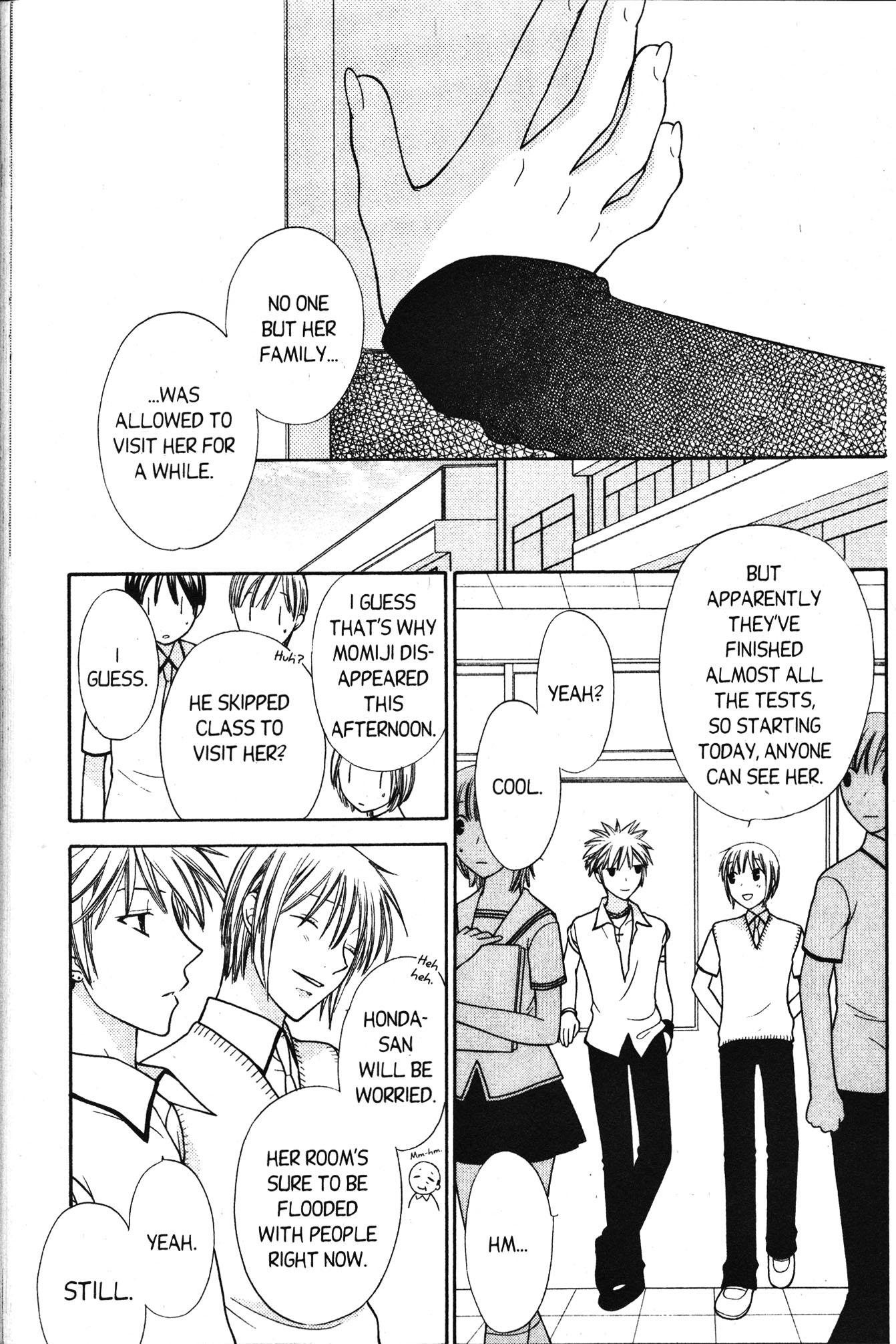 Halaman dari Fruits Basket Chapter 124