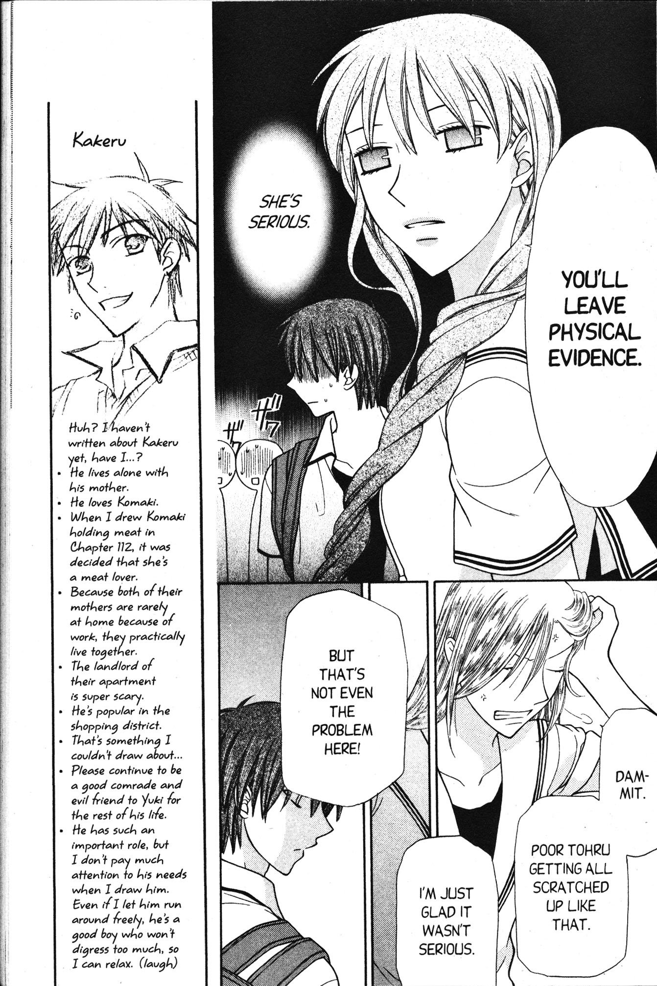 Halaman dari Fruits Basket Chapter 124