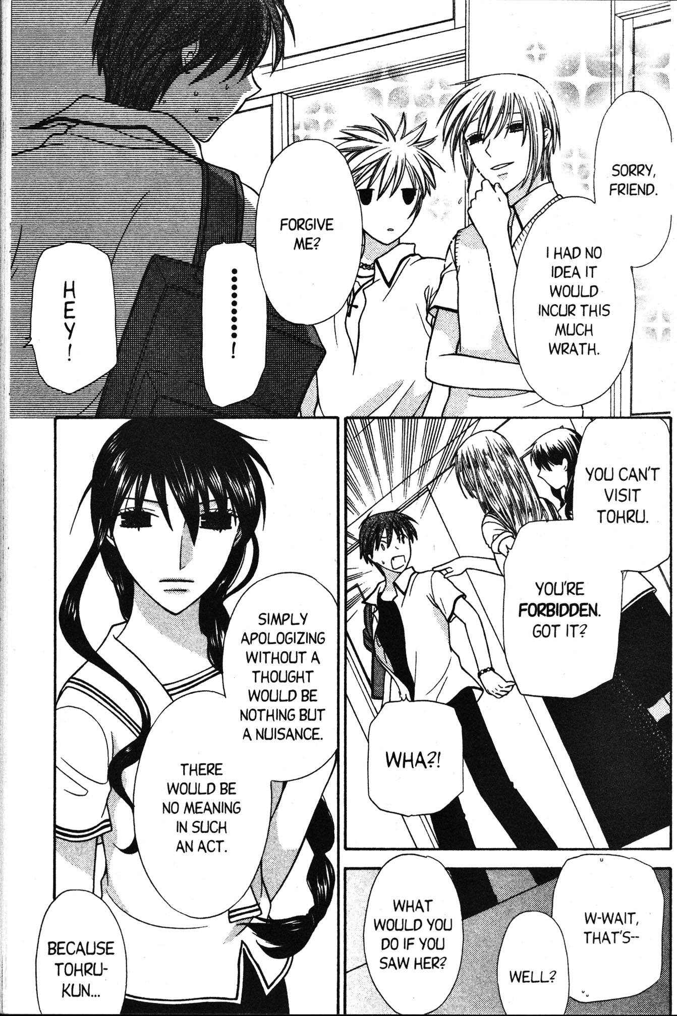 Halaman dari Fruits Basket Chapter 124