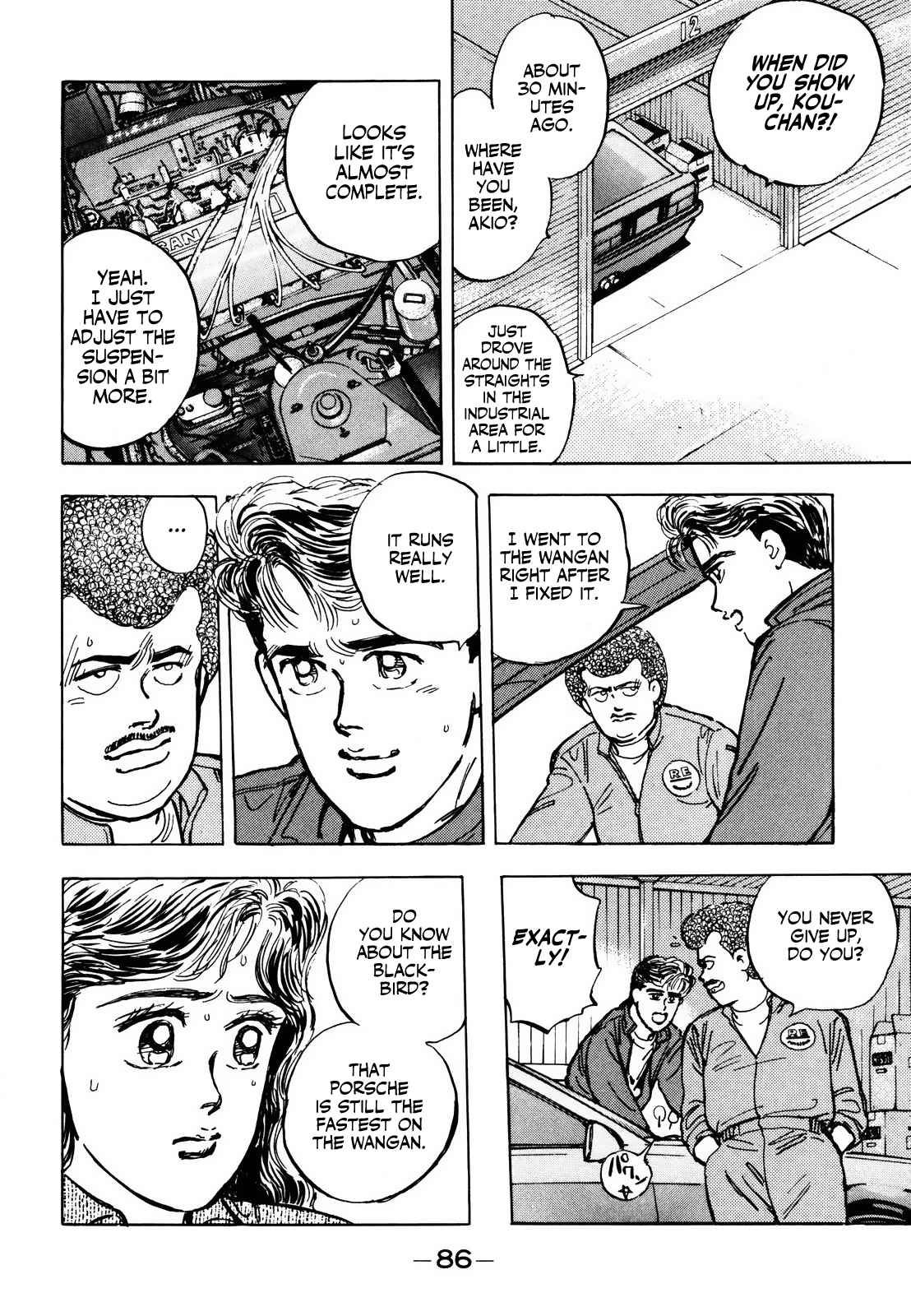 Halaman dari Wangan Midnight Chapter 4