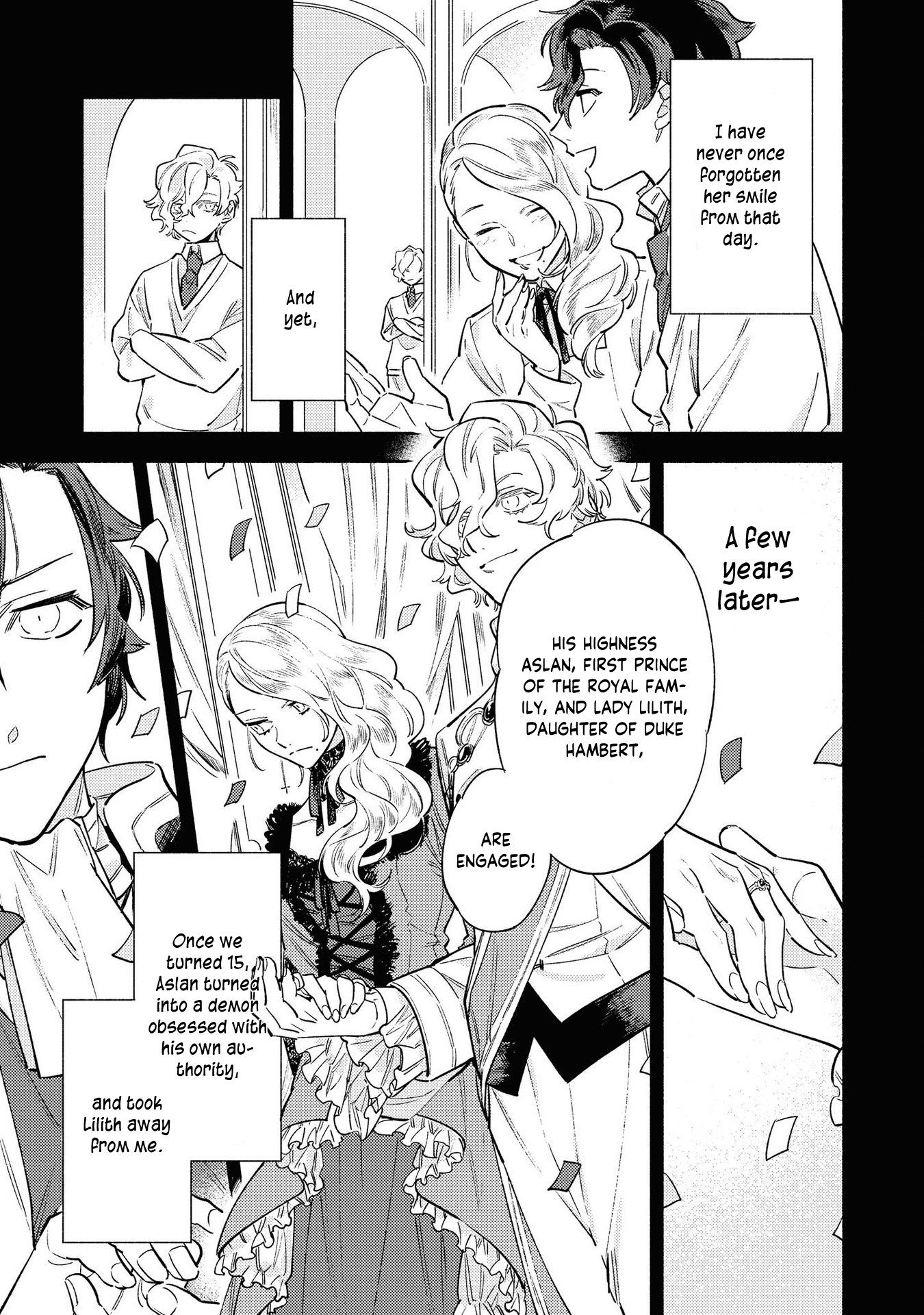 Halaman dari Though I May Be a Villainess, I'll Show You I Can Obtain Happiness! Chapter 3