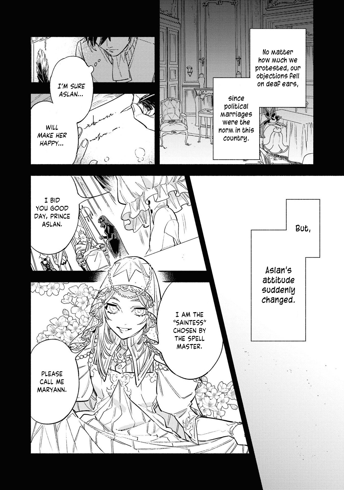 Halaman dari Though I May Be a Villainess, I'll Show You I Can Obtain Happiness! Chapter 3