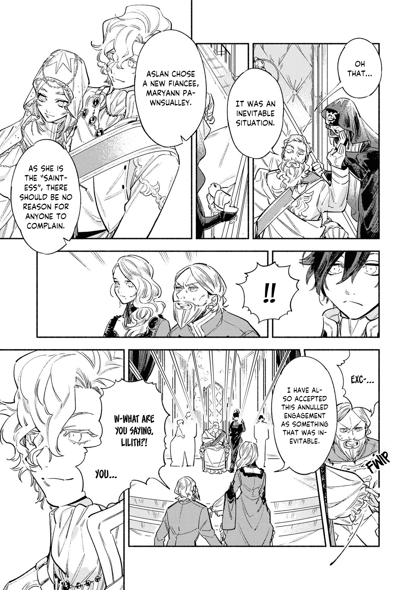 Halaman dari Though I May Be a Villainess, I'll Show You I Can Obtain Happiness! Chapter 3