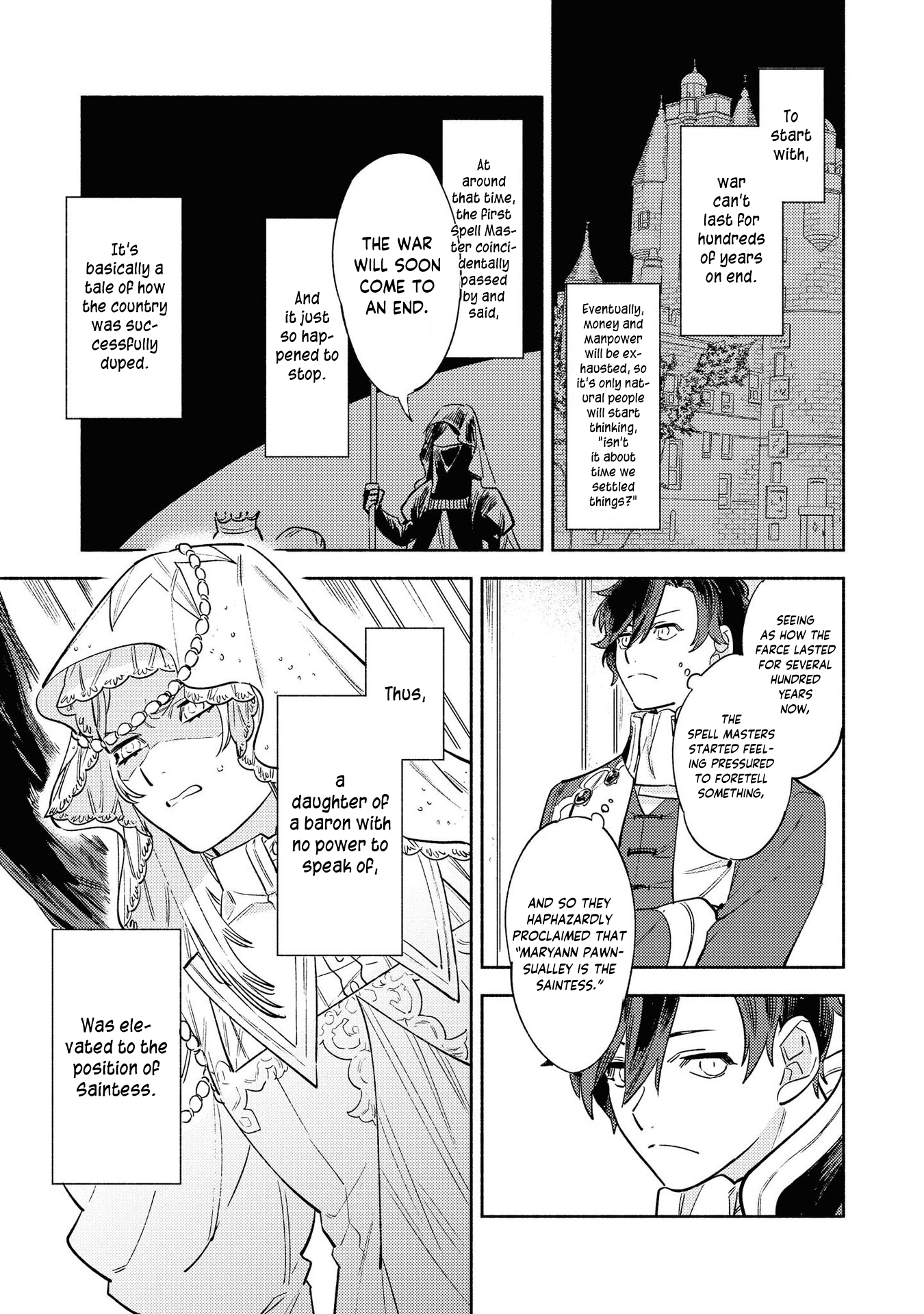 Halaman dari Though I May Be a Villainess, I'll Show You I Can Obtain Happiness! Chapter 3