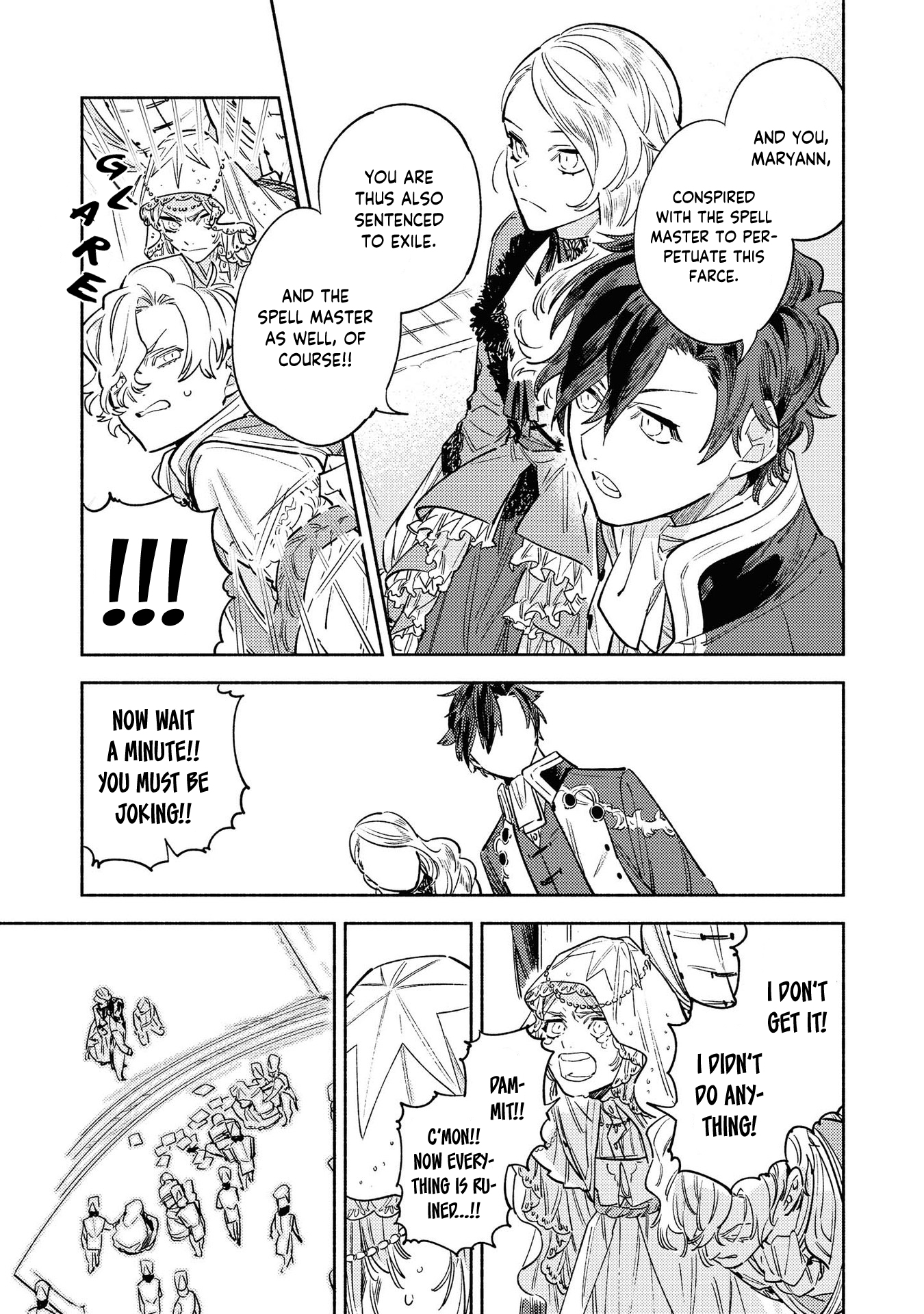 Halaman dari Though I May Be a Villainess, I'll Show You I Can Obtain Happiness! Chapter 3