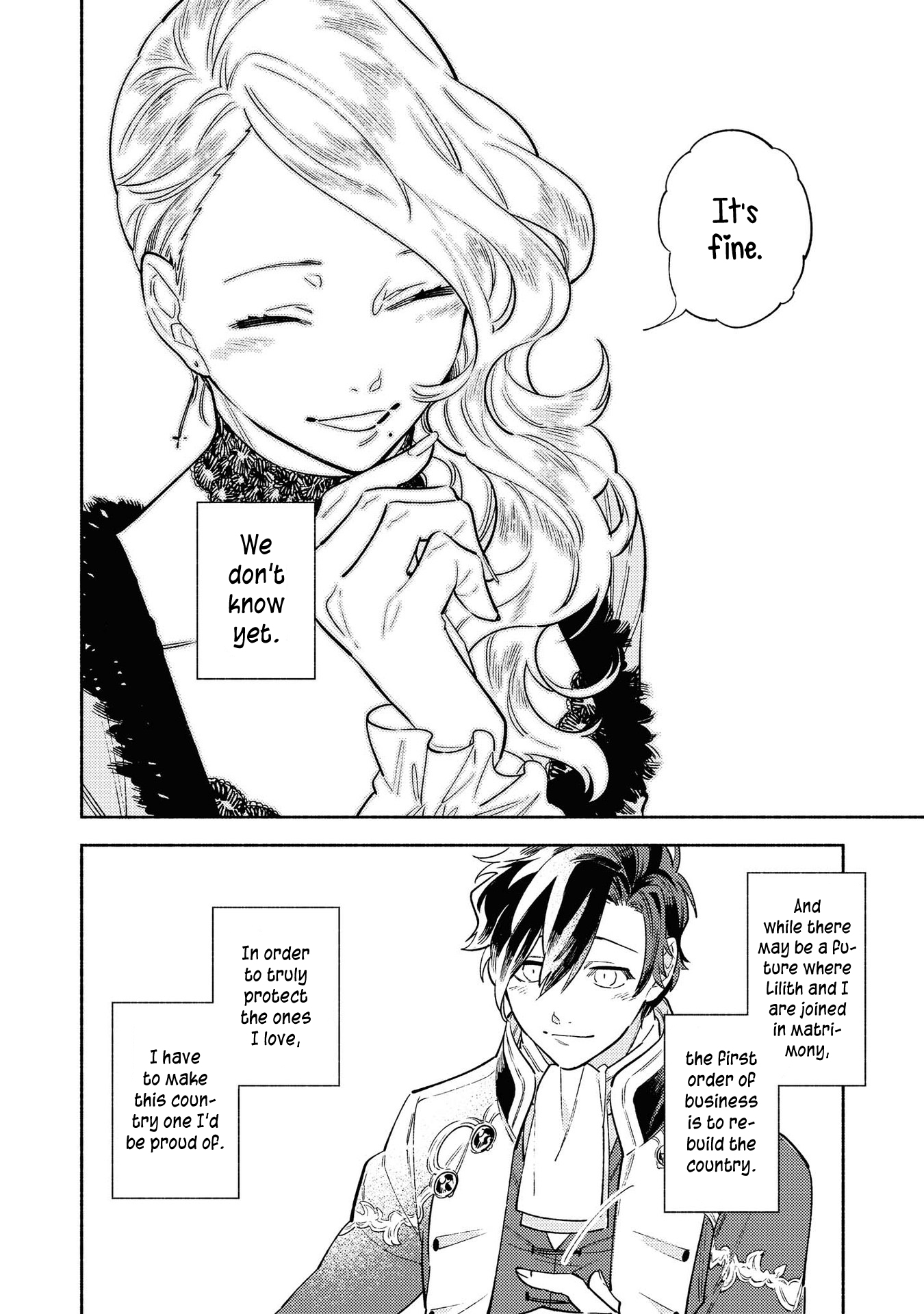 Halaman dari Though I May Be a Villainess, I'll Show You I Can Obtain Happiness! Chapter 3