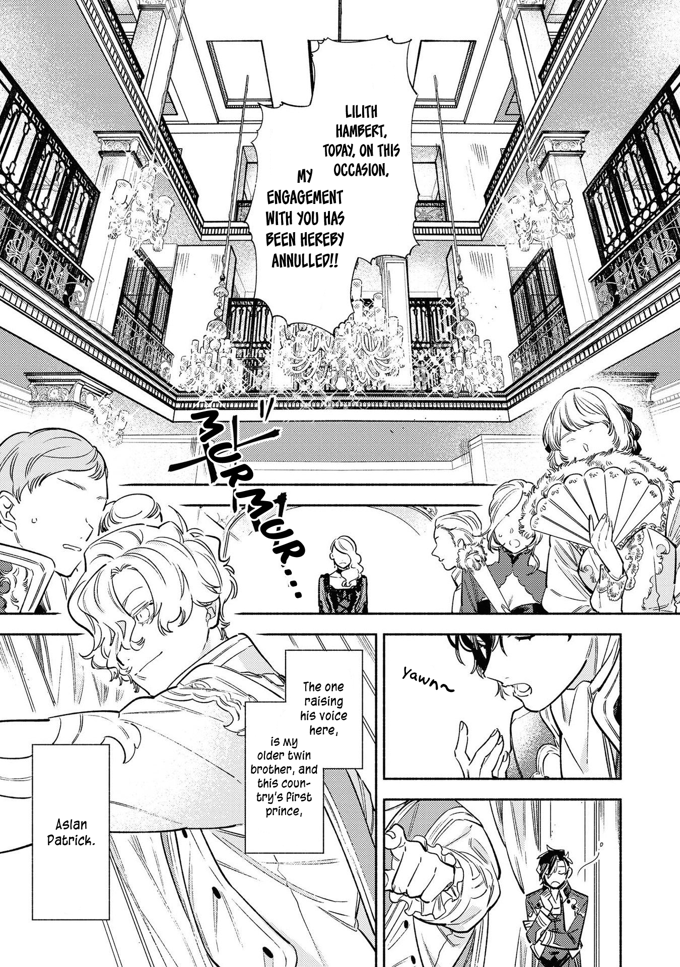 Halaman dari Though I May Be a Villainess, I'll Show You I Can Obtain Happiness! Chapter 3