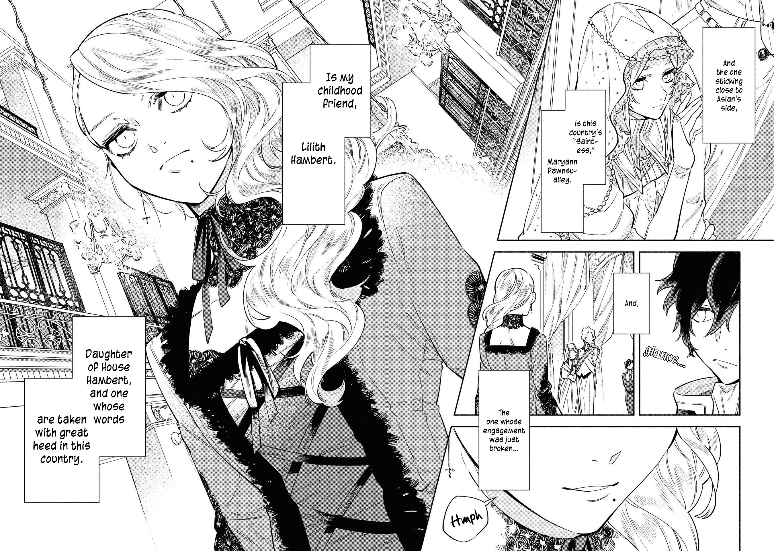 Halaman dari Though I May Be a Villainess, I'll Show You I Can Obtain Happiness! Chapter 3