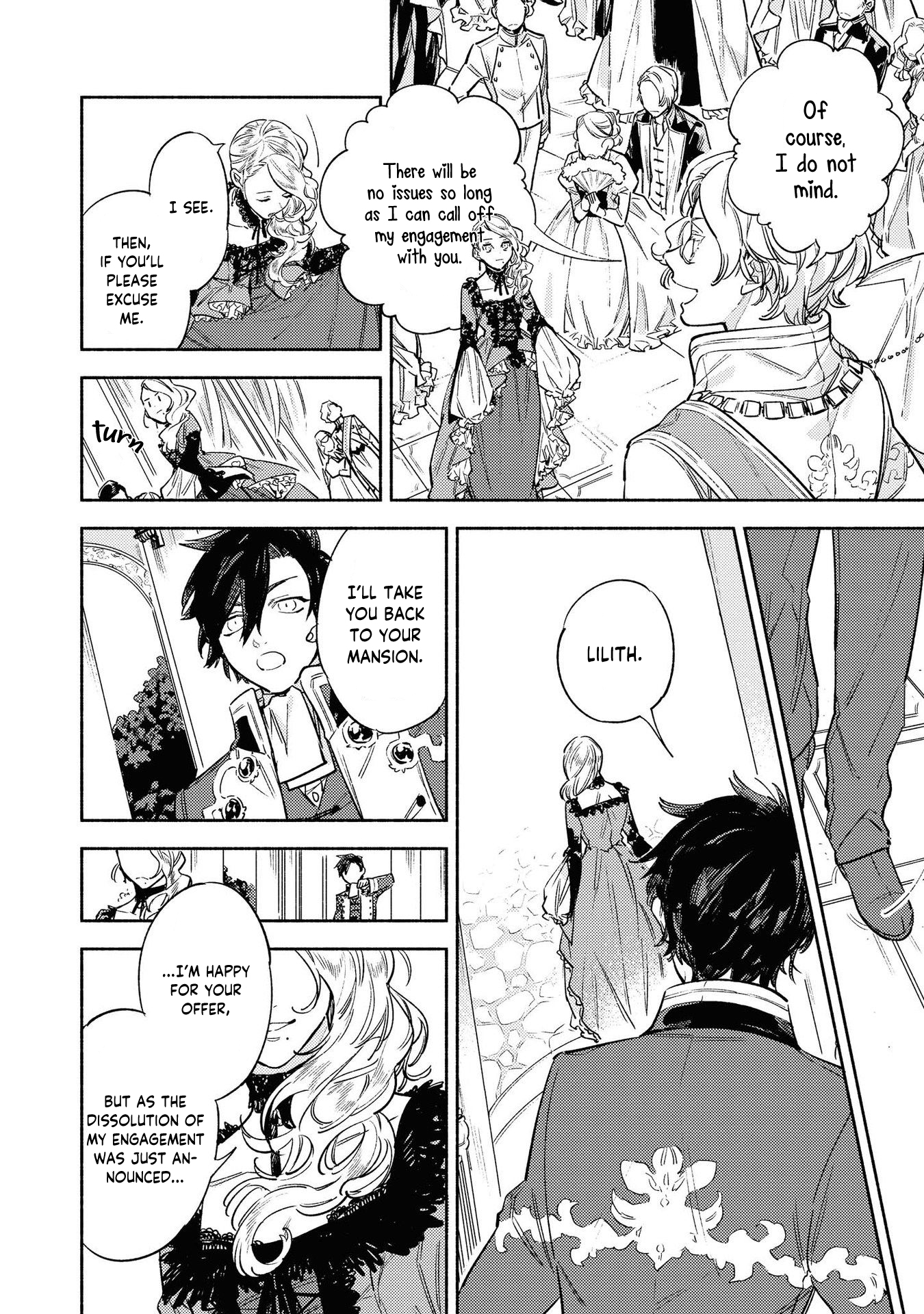 Halaman dari Though I May Be a Villainess, I'll Show You I Can Obtain Happiness! Chapter 3
