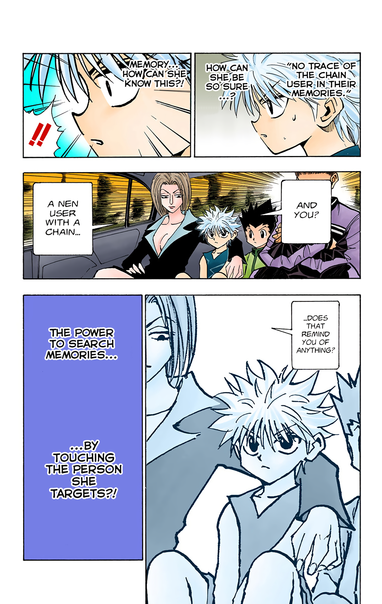 Halaman dari HUNTER x HUNTER (Official Colored) Chapter 92