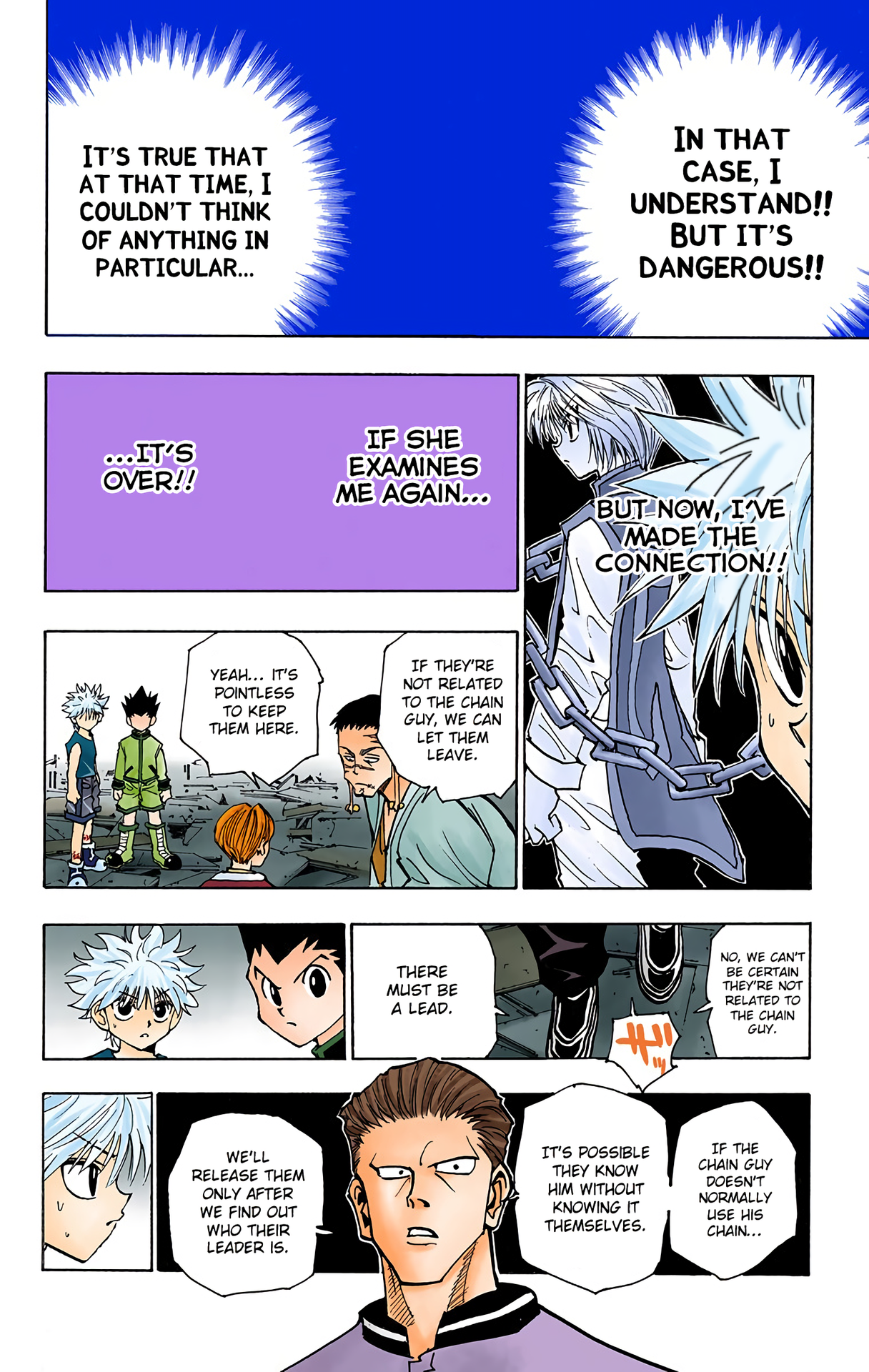Halaman dari HUNTER x HUNTER (Official Colored) Chapter 92