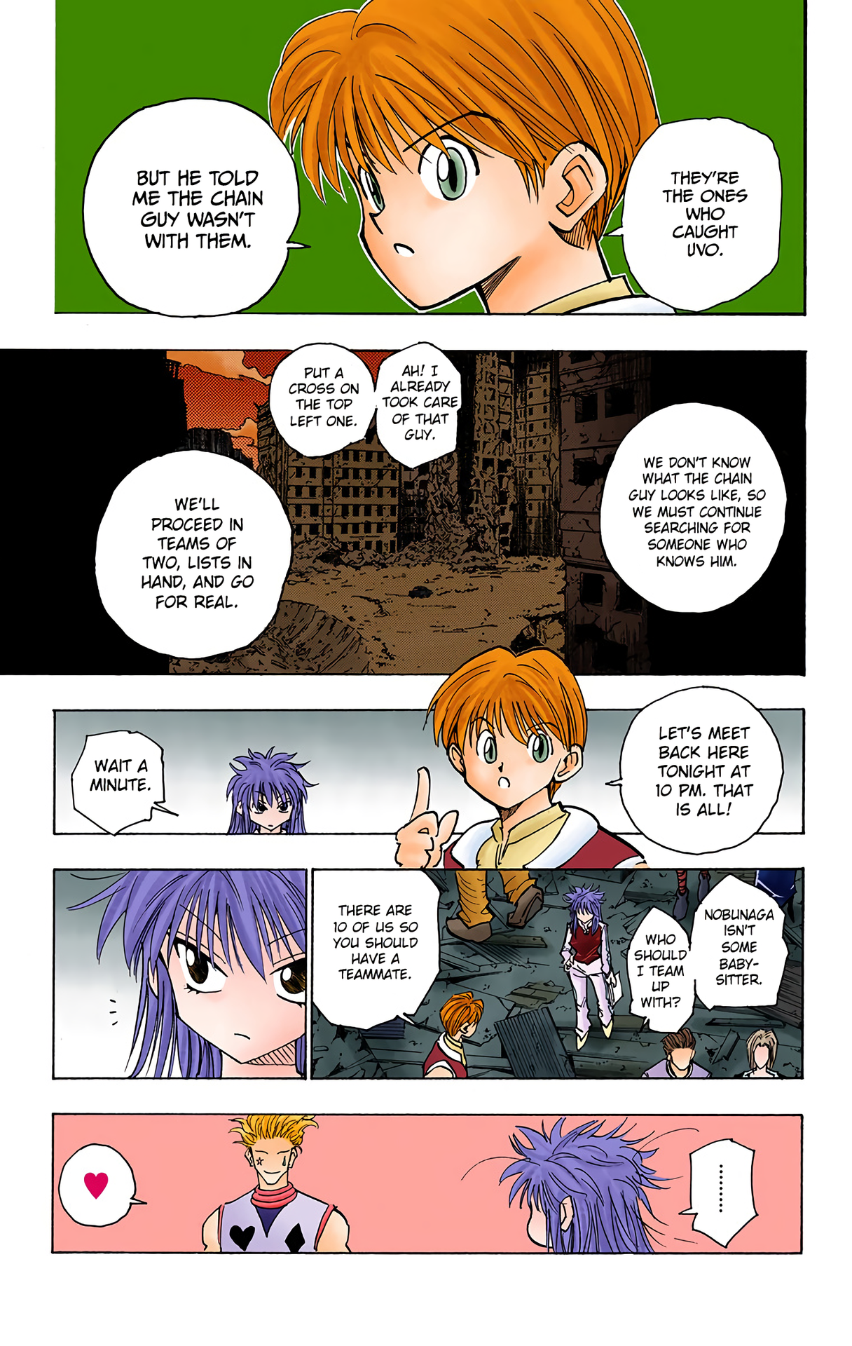 Halaman dari HUNTER x HUNTER (Official Colored) Chapter 92