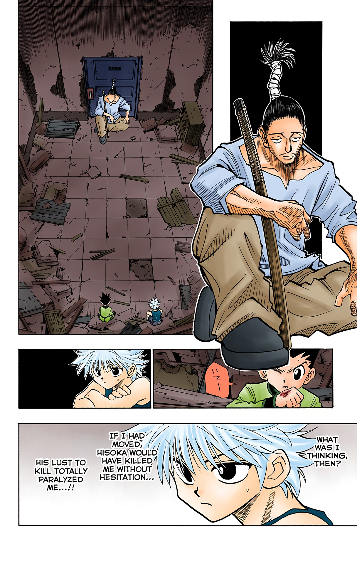 Halaman dari HUNTER x HUNTER (Official Colored) Chapter 92
