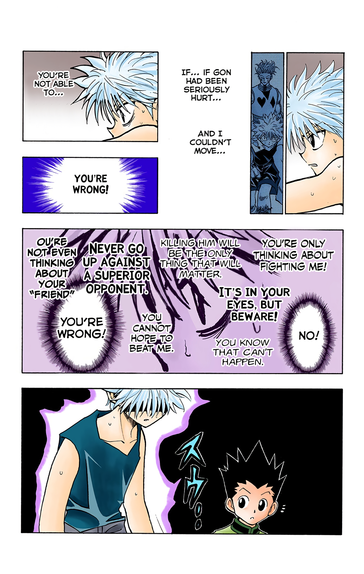 Halaman dari HUNTER x HUNTER (Official Colored) Chapter 92