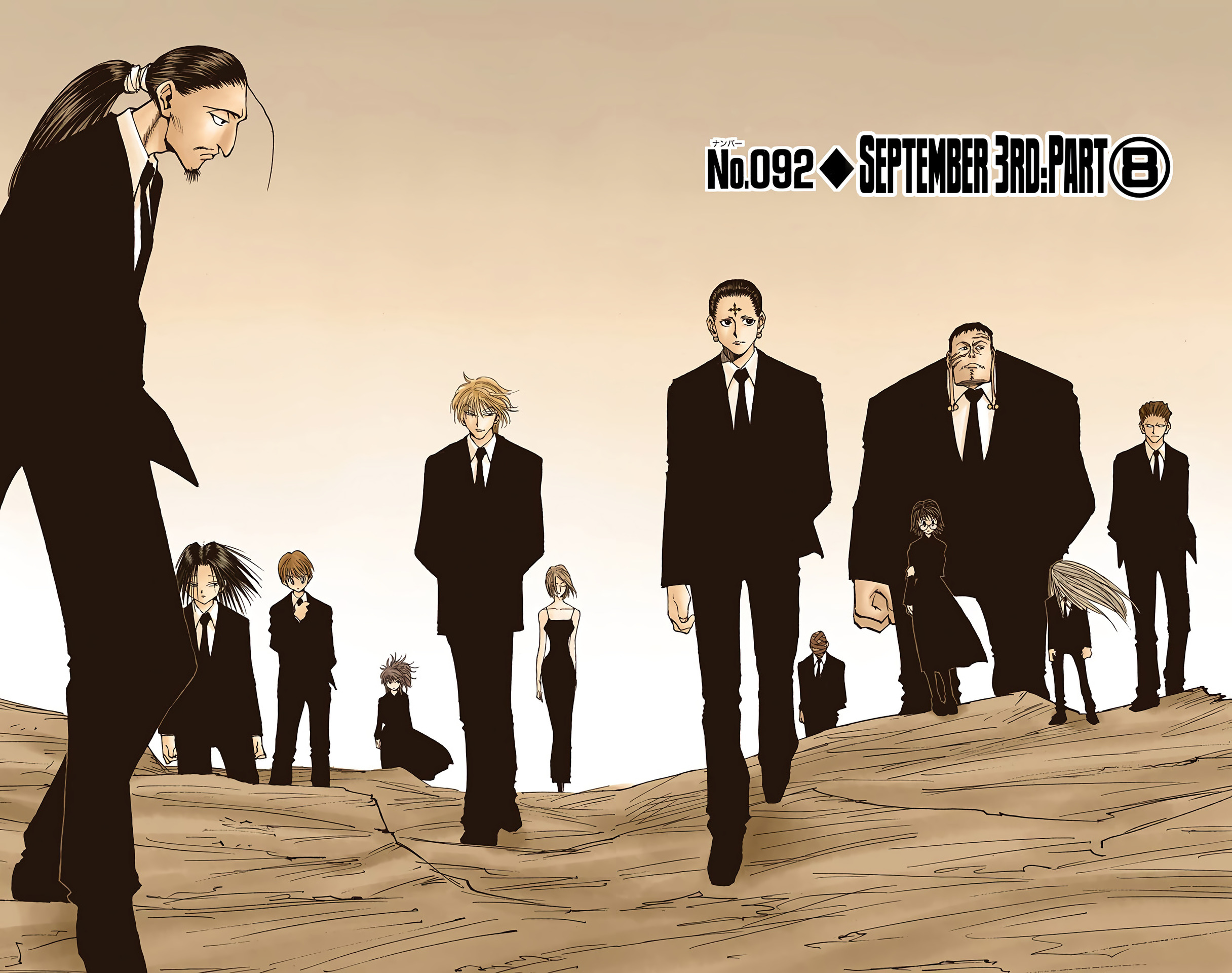 Halaman dari HUNTER x HUNTER (Official Colored) Chapter 92
