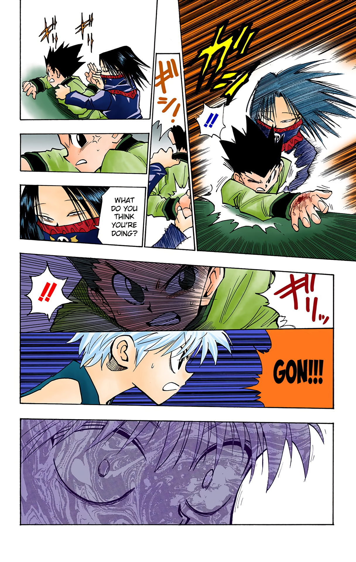 Halaman dari HUNTER x HUNTER (Official Colored) Chapter 92