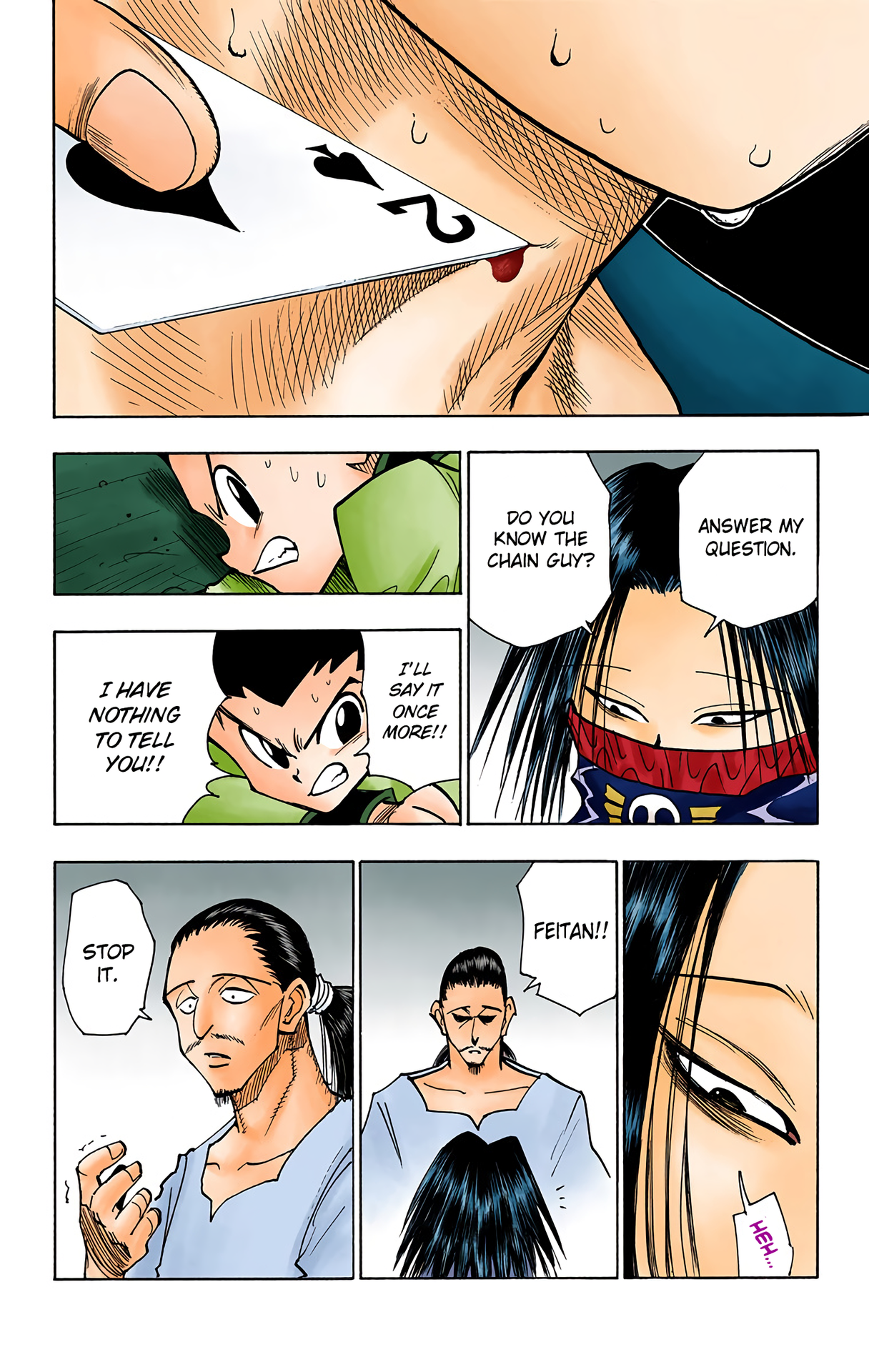 Halaman dari HUNTER x HUNTER (Official Colored) Chapter 92