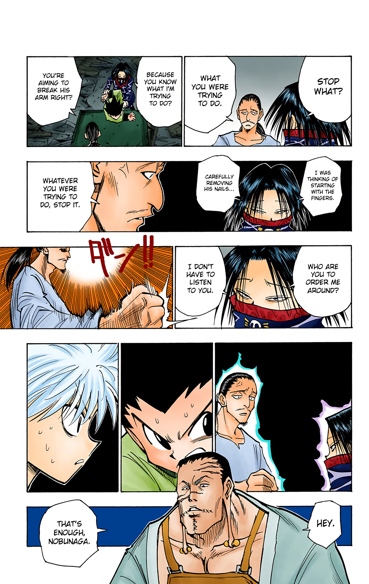 Halaman dari HUNTER x HUNTER (Official Colored) Chapter 92