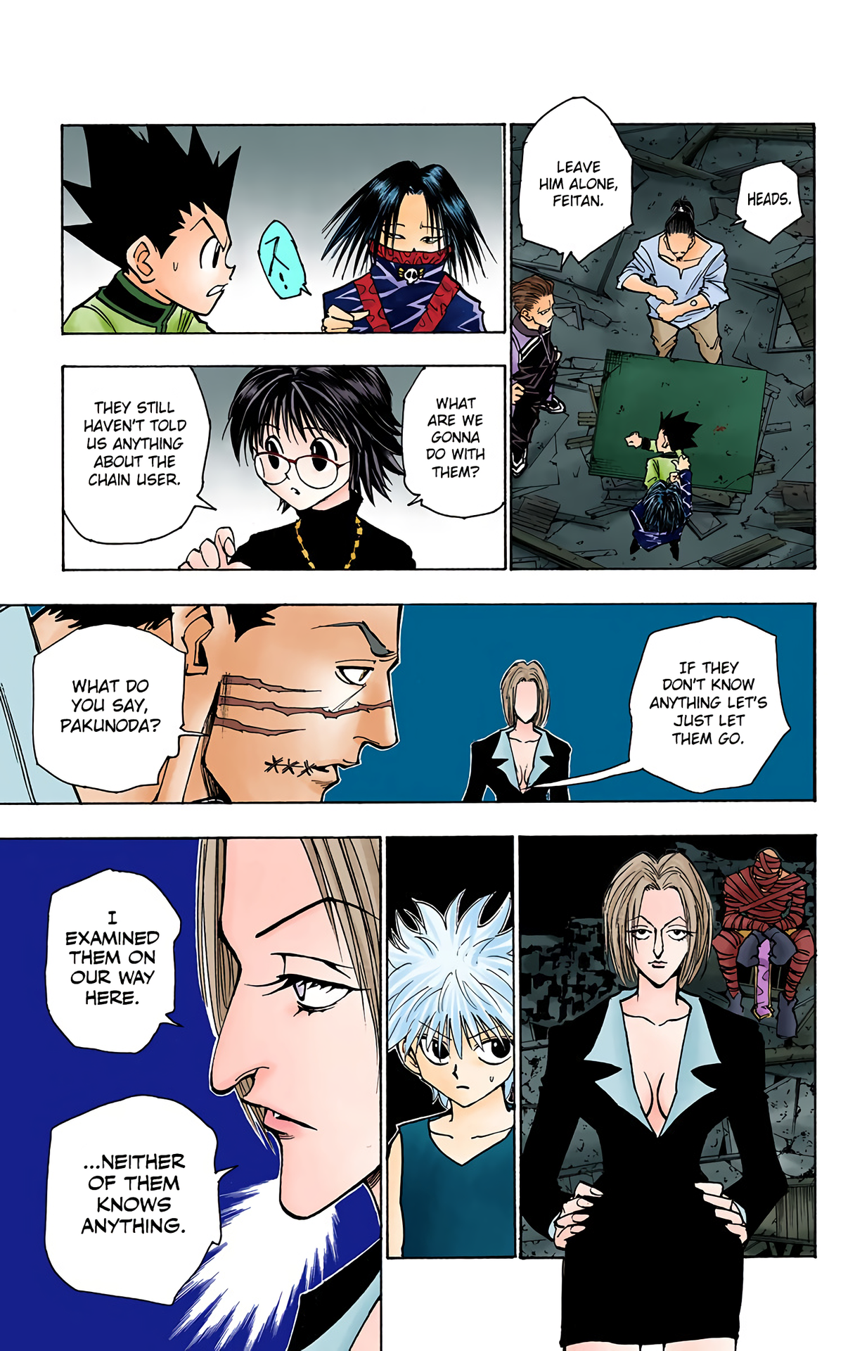 Halaman dari HUNTER x HUNTER (Official Colored) Chapter 92