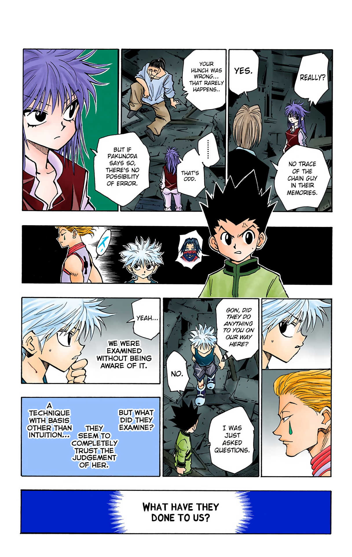 Halaman dari HUNTER x HUNTER (Official Colored) Chapter 92
