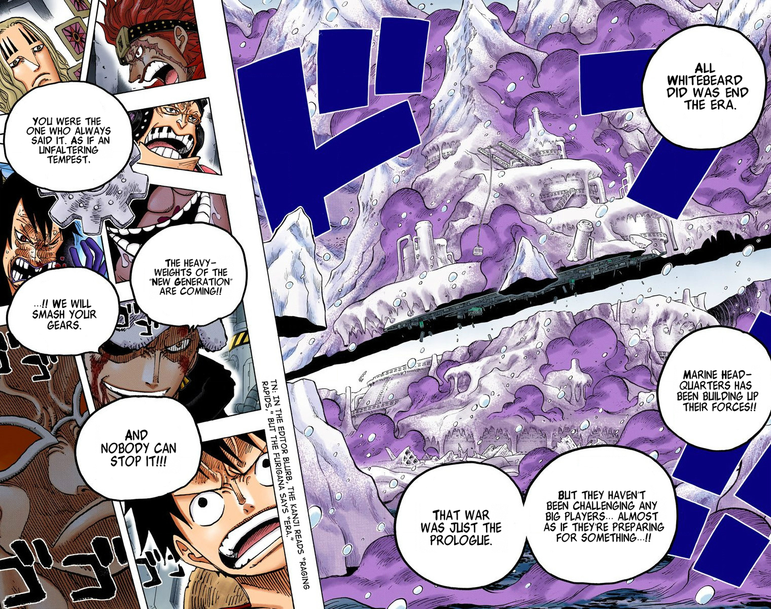 Halaman dari One Piece (Official Colored) Chapter 690