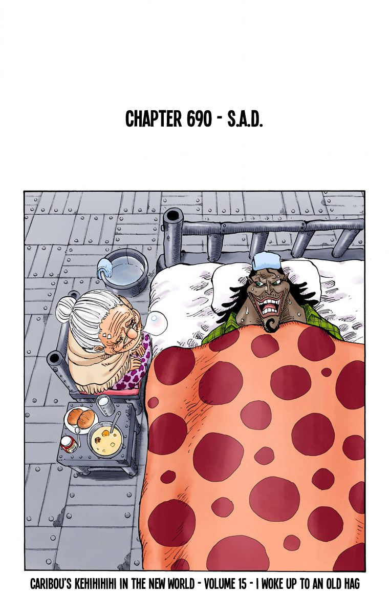 Halaman dari One Piece (Official Colored) Chapter 690