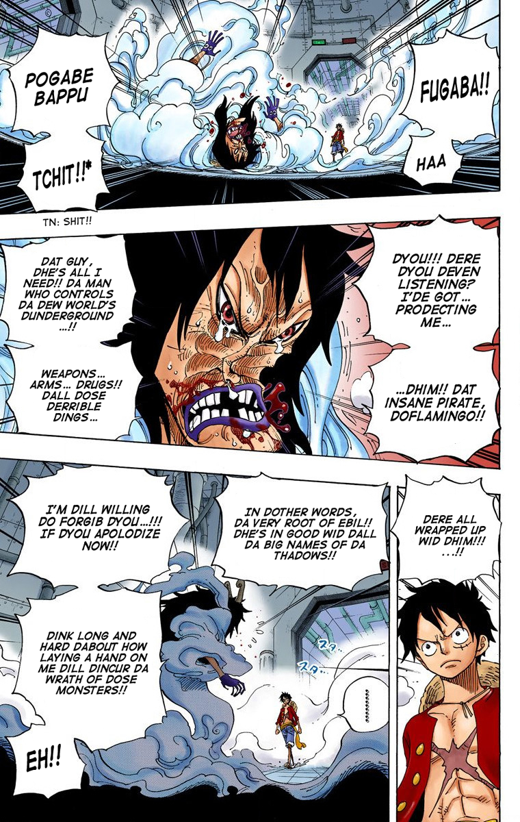 Halaman dari One Piece (Official Colored) Chapter 690