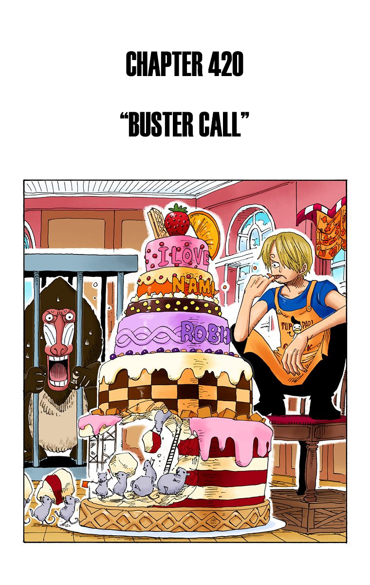Halaman dari One Piece (Official Colored) Chapter 420
