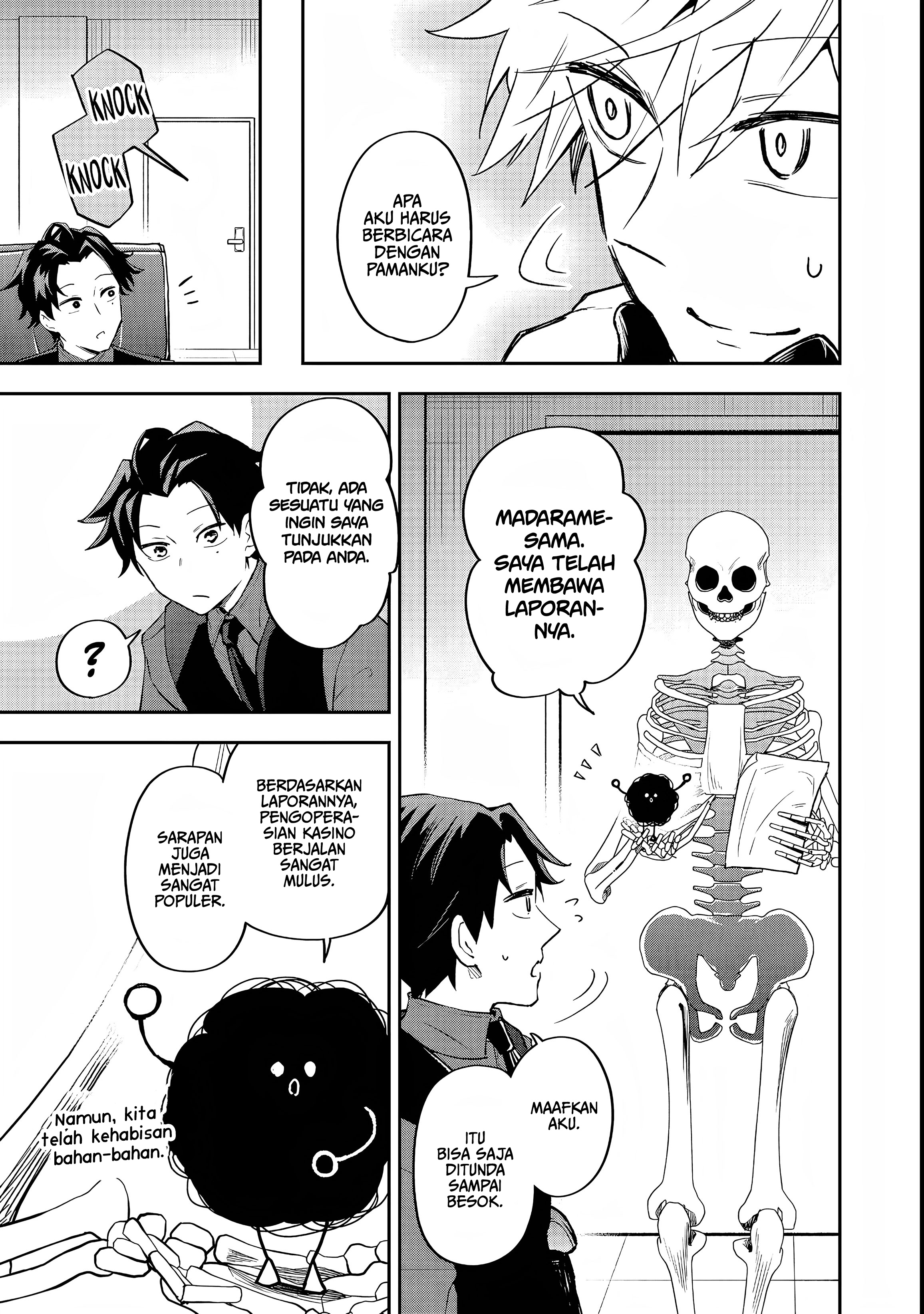 Dungeon Master Madarame ~Playing by the Rules Wasn't Going to Work, so I Decided to Build a Casino~ @COMIC Chapter 4 - halaman 28